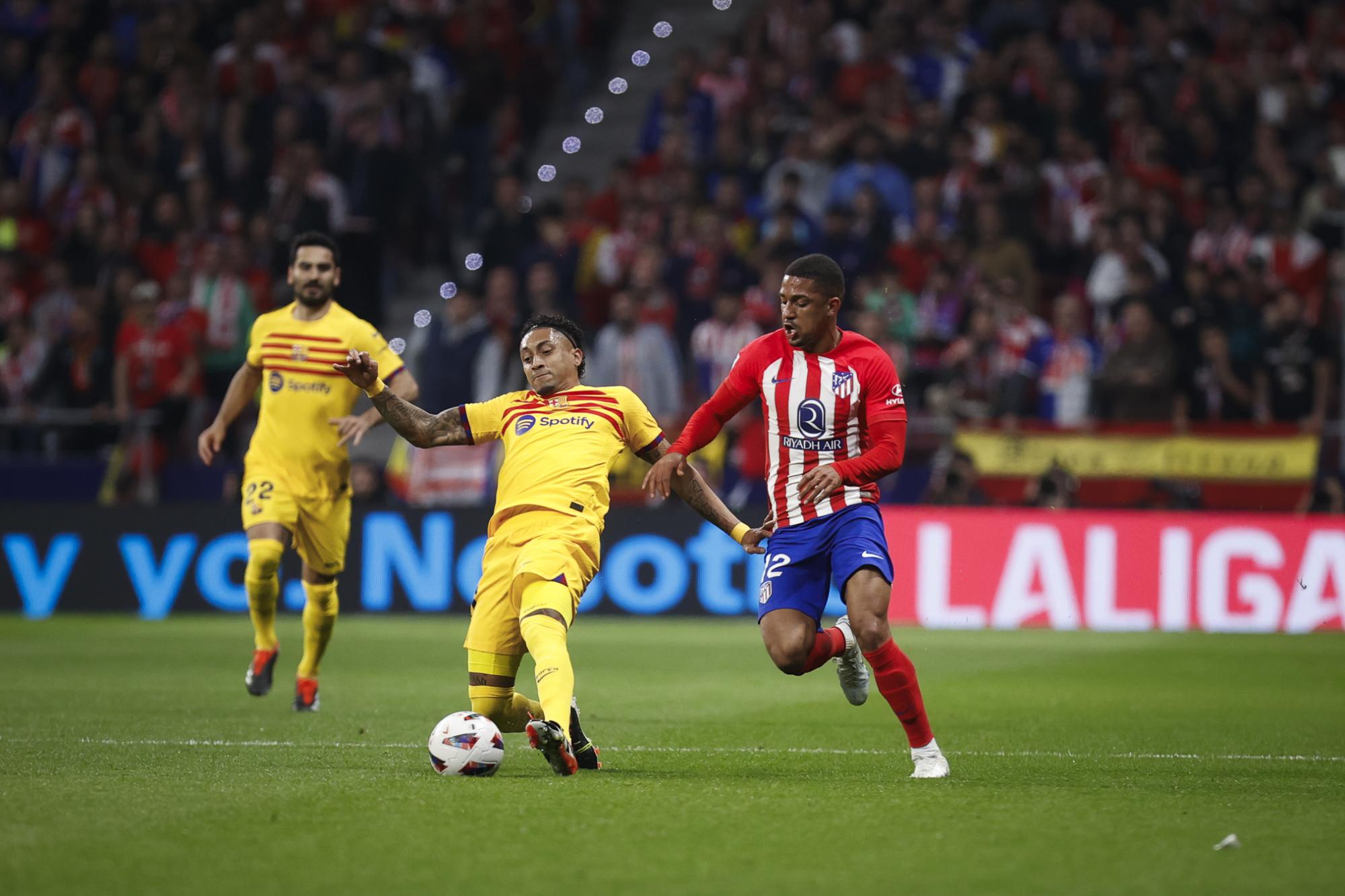 $!Robert Lewandowski conduce al Barça a un gran triunfo en el Metropolitano