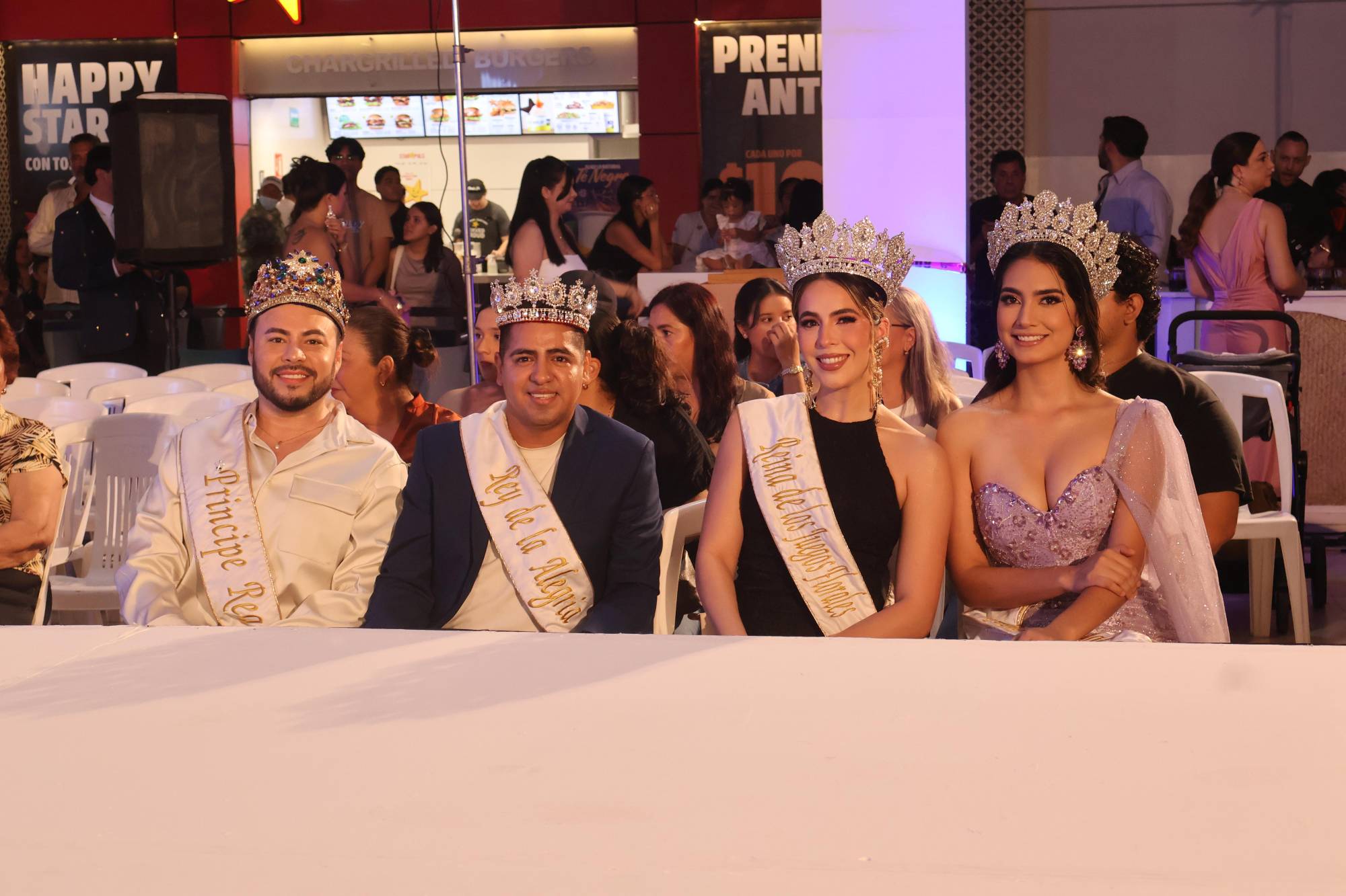 $!Guillermo Orrante, Javier Osuna (El Chiras), Mariana Guerrero y Anahí Esparza.