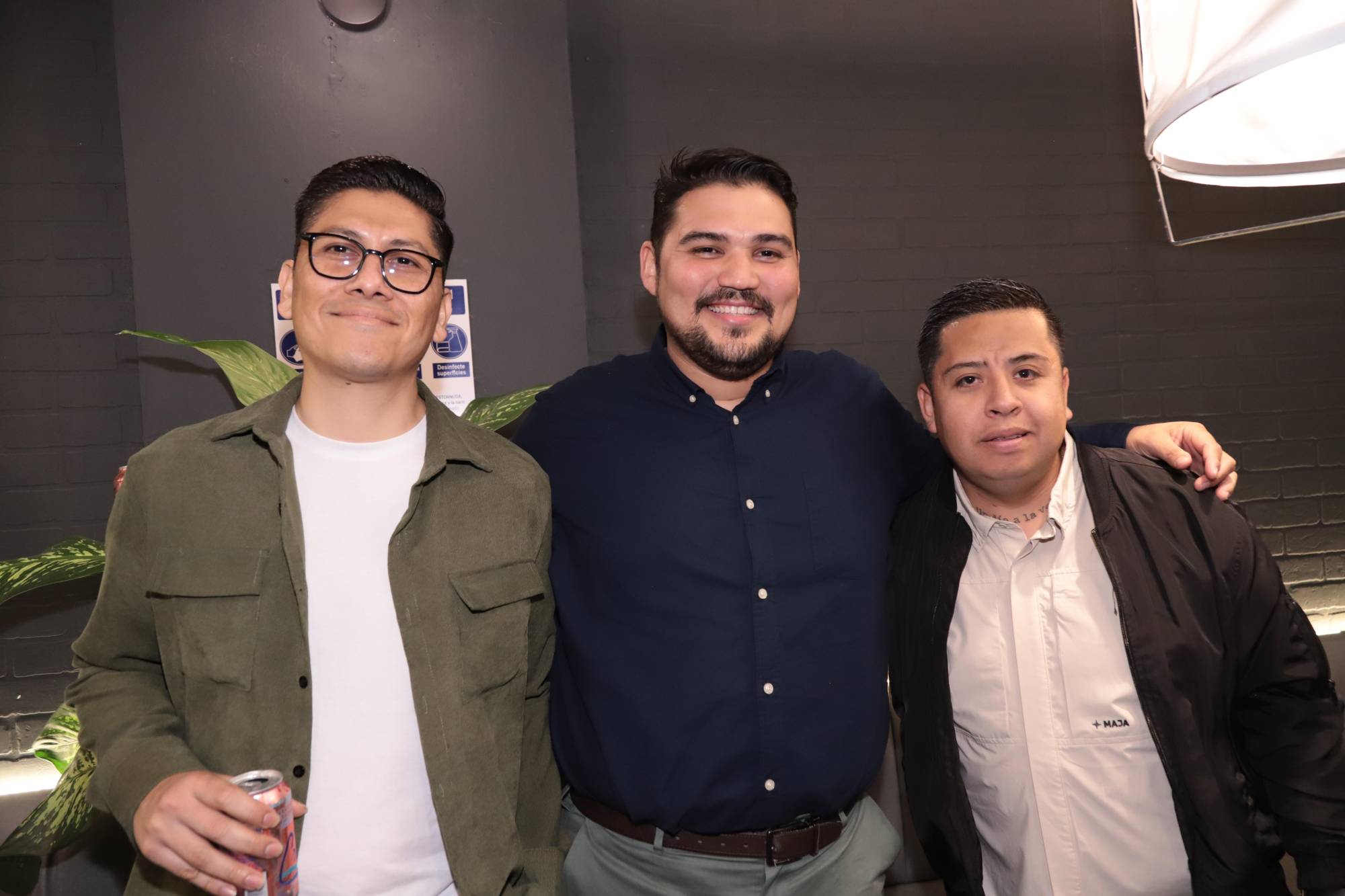 $!Luis Íñiguez, Andrés Cárdenas y Gerardo Alvarado.