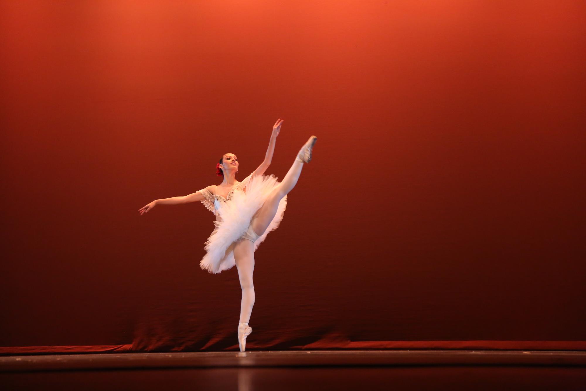 $!También hubo cuadros de ballet durante la celebración.