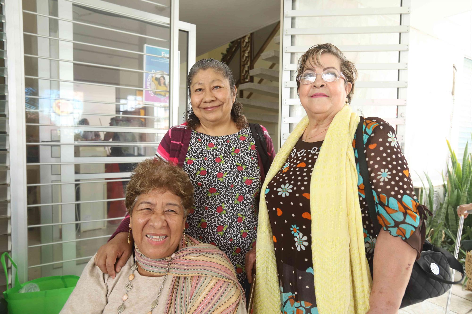 $!Maricruz García, Aracely Muñoz y Rufina Román.