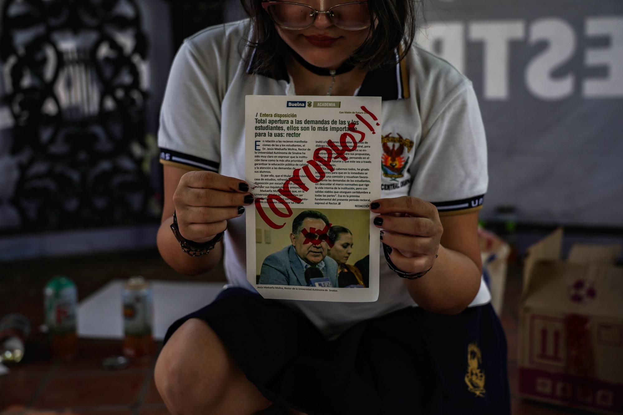 $!Estalla inconformidad estudiantil en la UAS