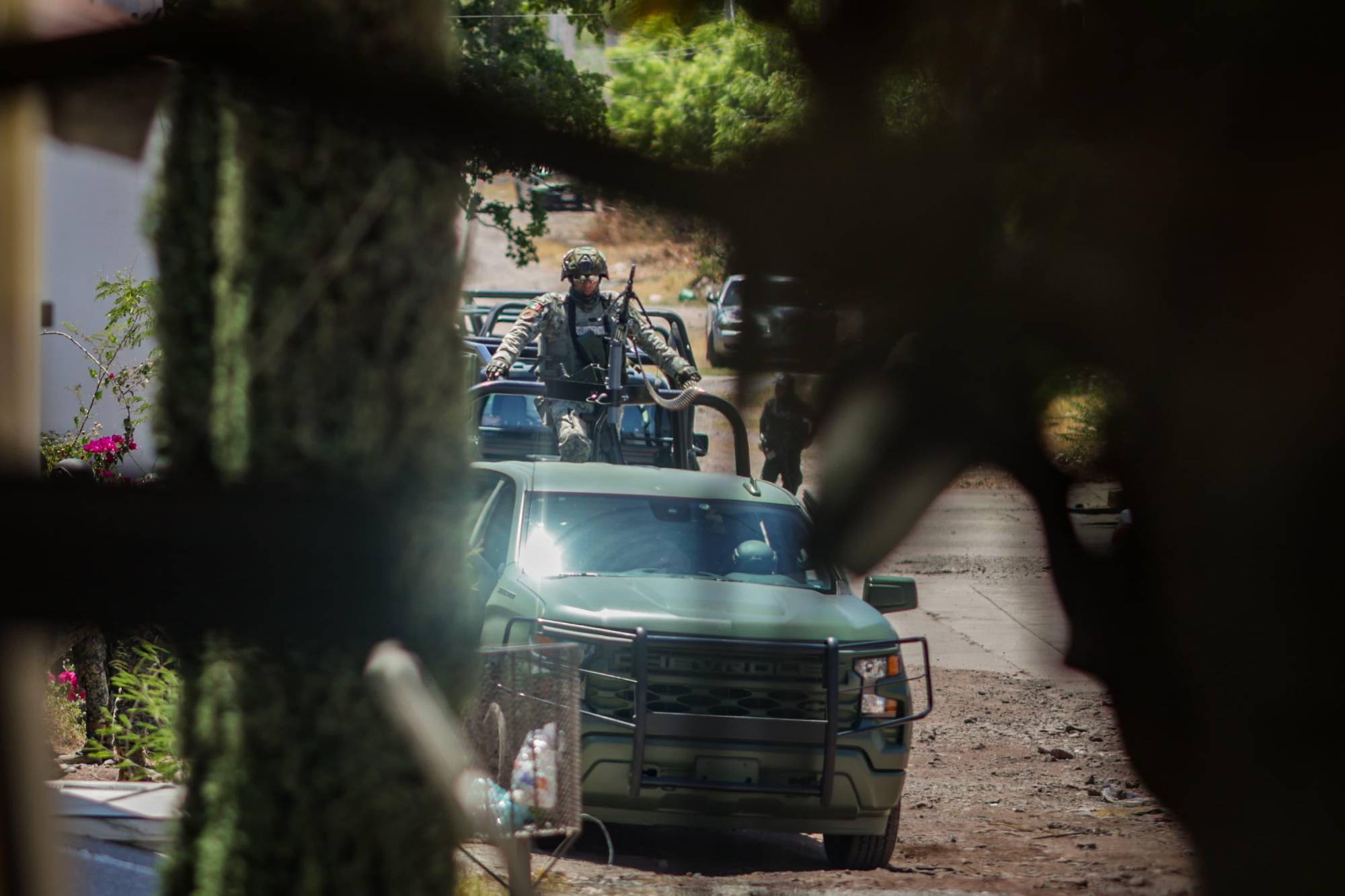 $!Ataque armado a la SSPC desata operativo en Pedregal del Humaya, en Culiacán