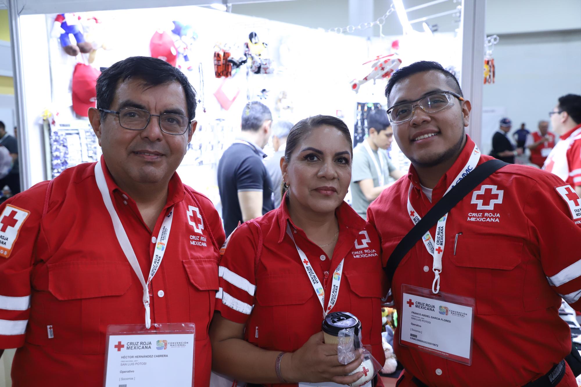 $!Héctor Hernández, Araceli Alvizo y Franco Flores de San Luis Potosí.