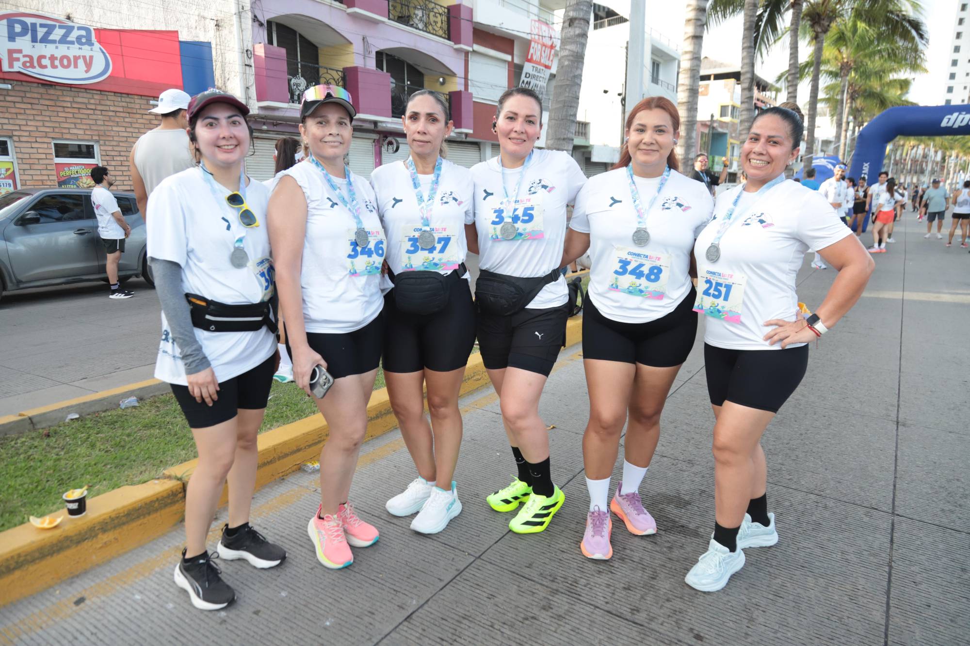 $!Ailed Rodríguez, Selene Mendía, Ana Alduenda, María Ochoa, Deysi Zambrano y Paola López.