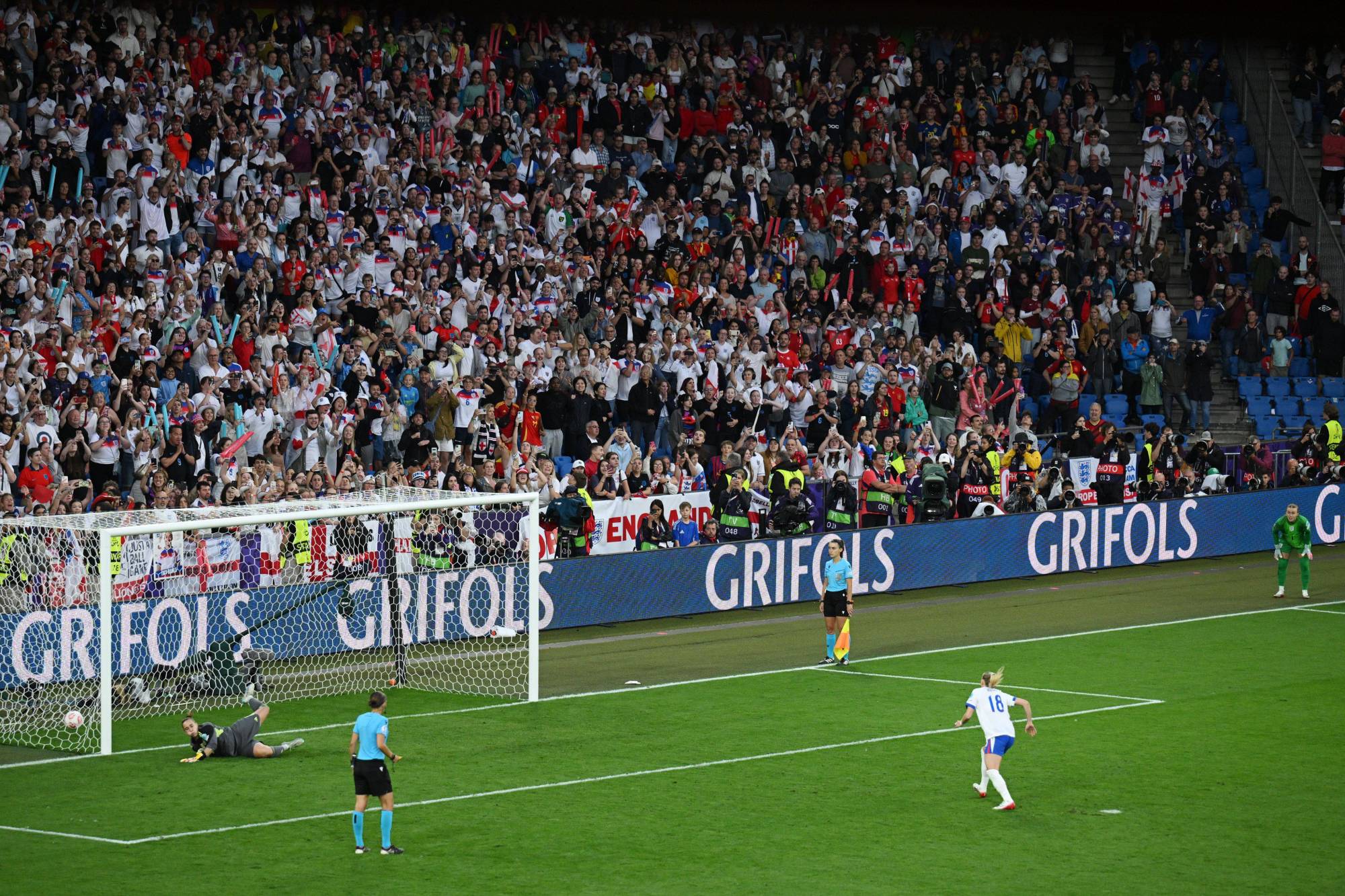$!Inglaterra bicampeona de Europa tras vencer a España en penales