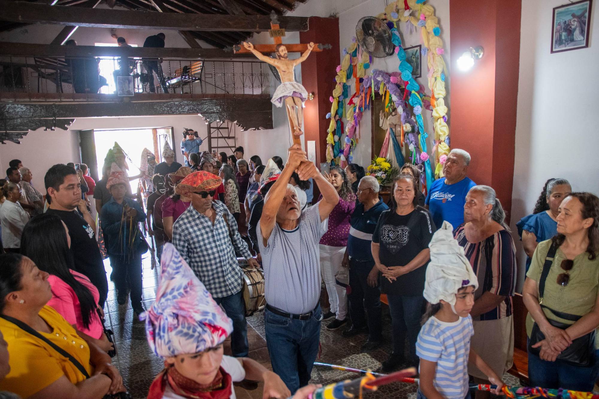 $!San Francisco de Tacuichamona celebra Semana Santa con devoción y tradiciones centenarias