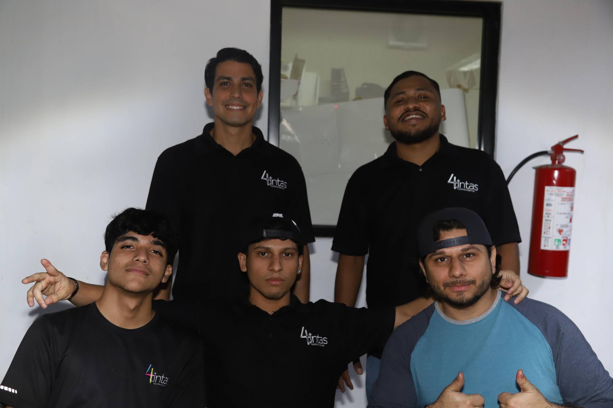 $!Adán Valdovines Peraza, Eduardo López, Jorge Chico Ceja, Julio Moreno y Joaquín Ramírez.