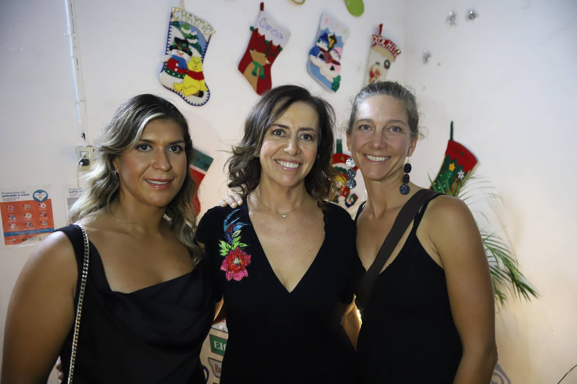 $!Mónica Palafox, Claudia Peniche y Alanda Hager.