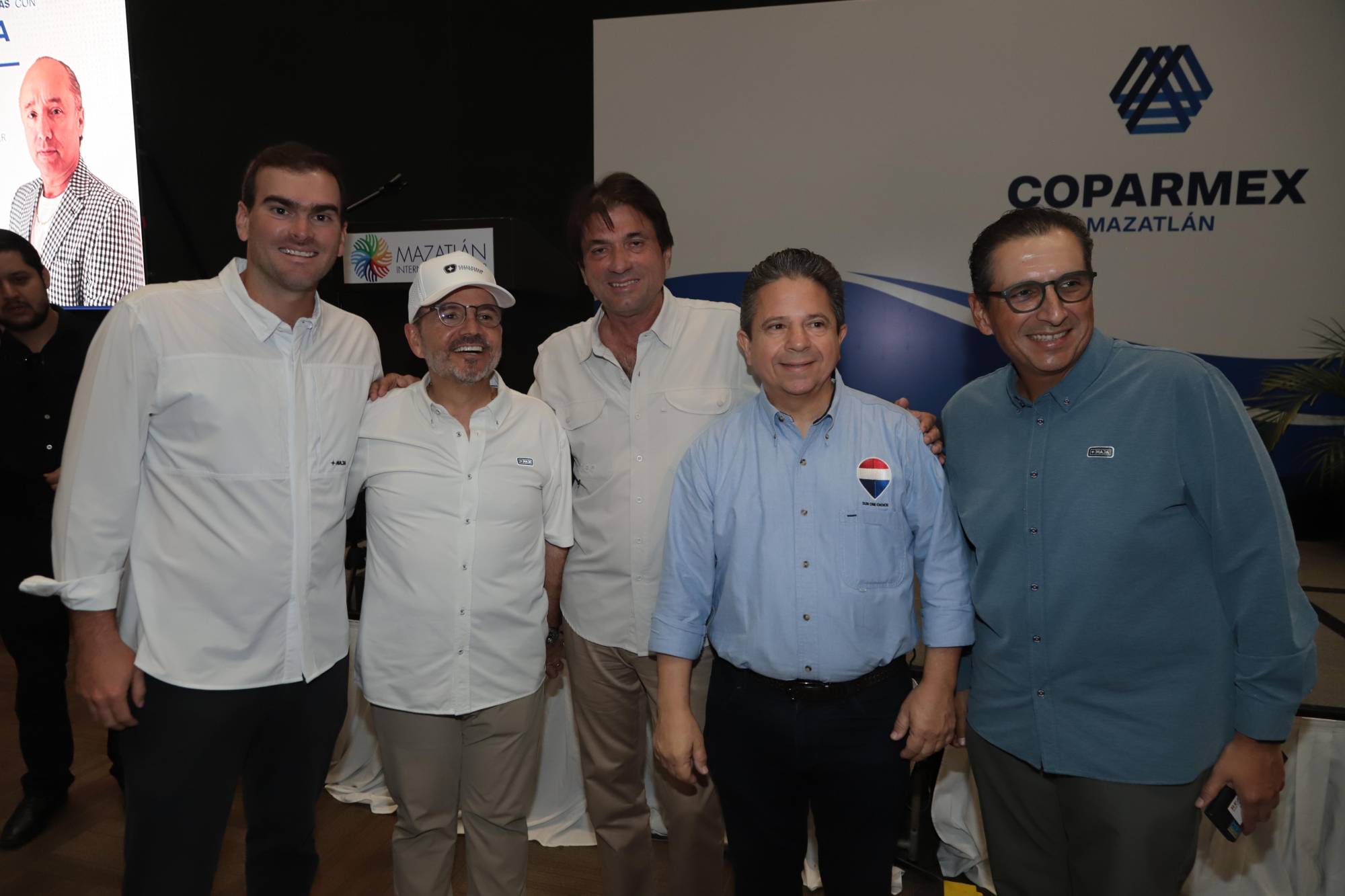 $!Isaac Medina, José Ignacio de Nicolás Gutiérrez, Luis Medina, Héctor Huerta y Mario Córdova.
