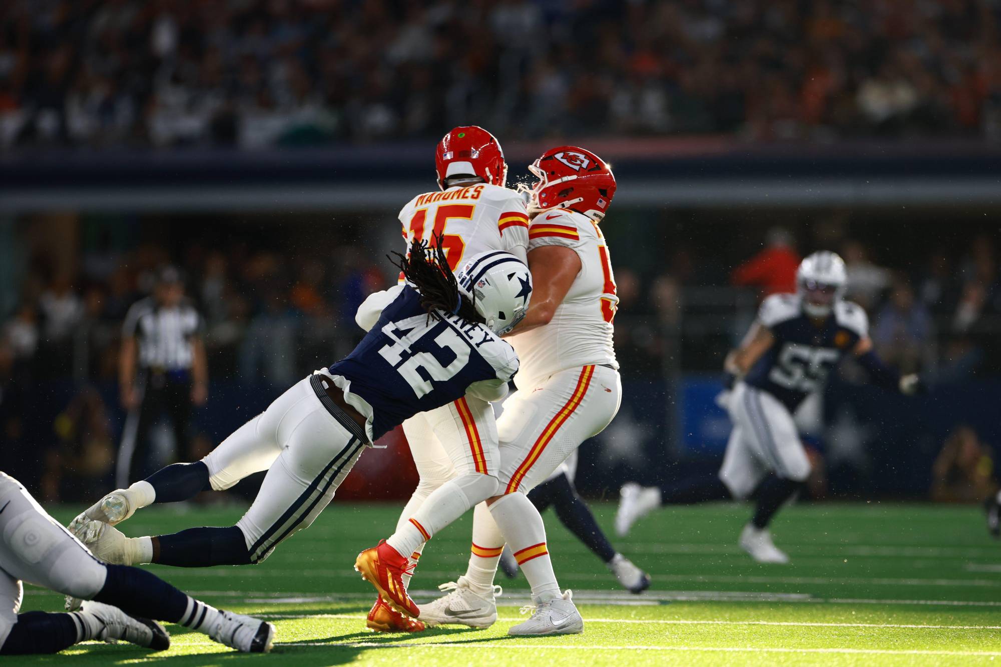 $!Cowboys vencen 31-28 a Chiefs en un Acción de Gracias de alto voltaje