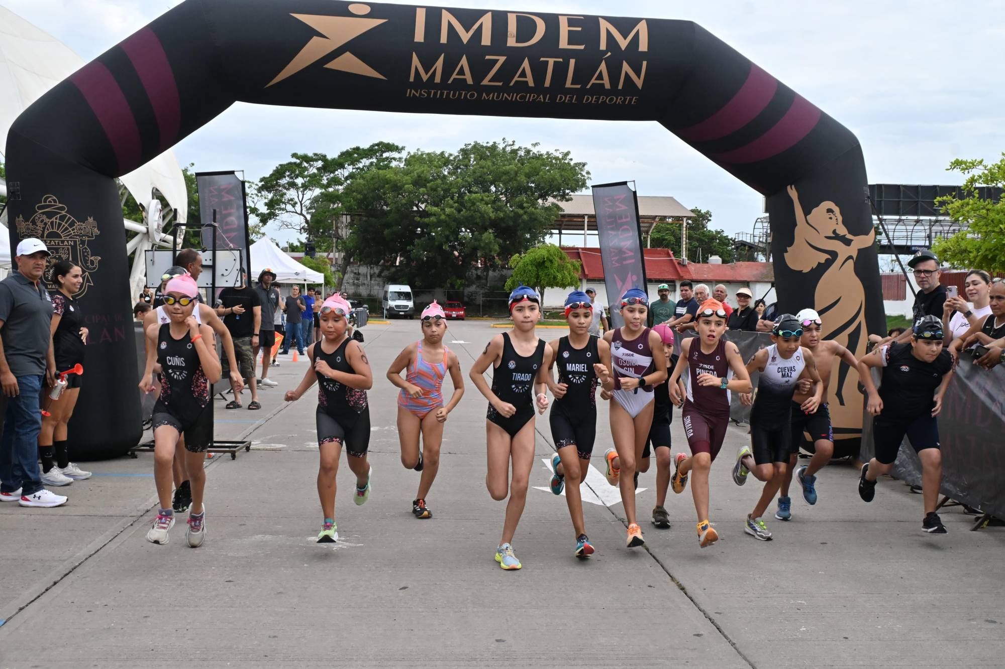 $!Acuatlón Imdem 2025 rompe récord de participación y proyecta nuevos talentos en Mazatlán