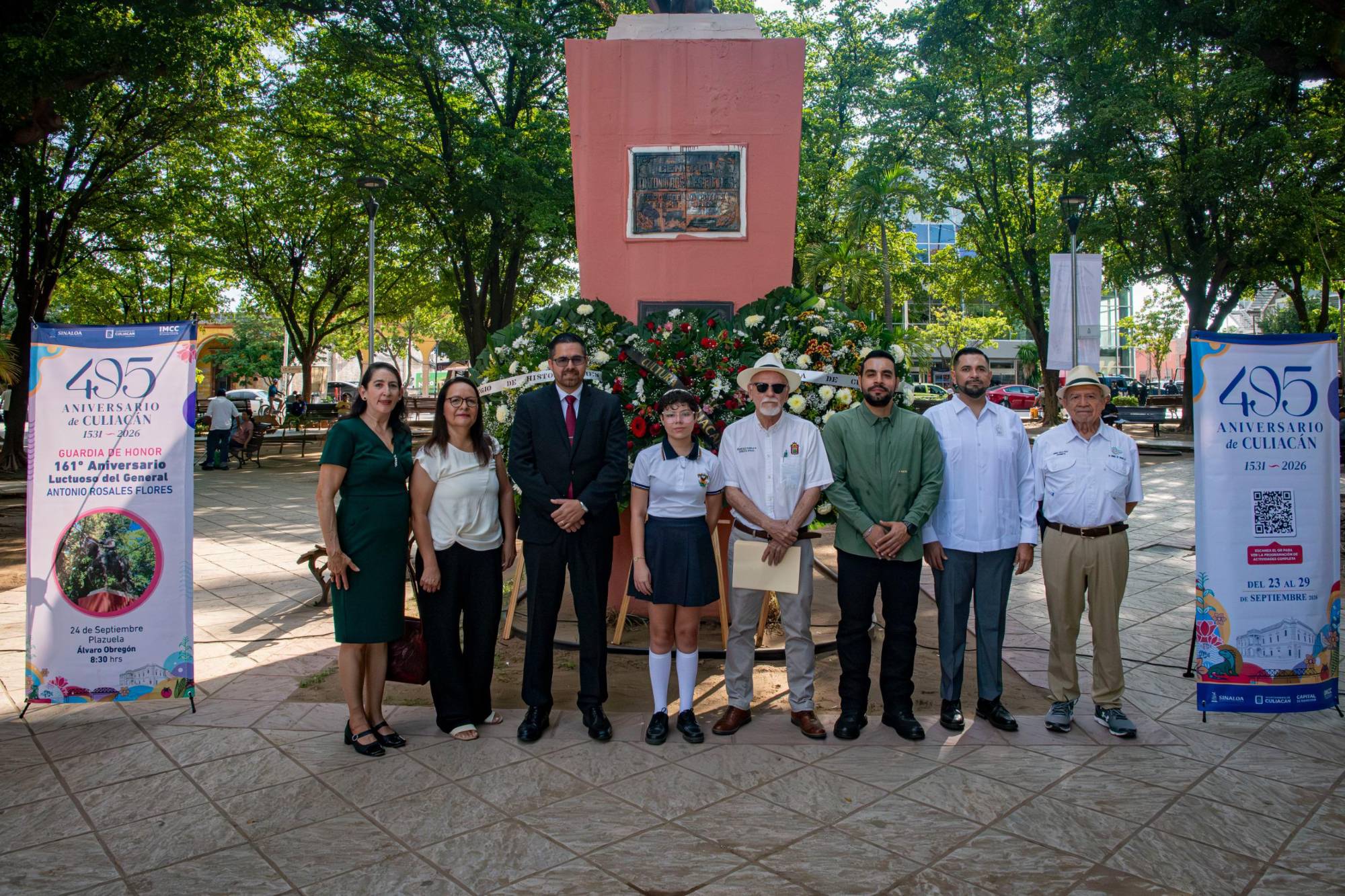 $!Recuerdan al general Antonio Rosales a 161 años de su muerte, en Culiacán