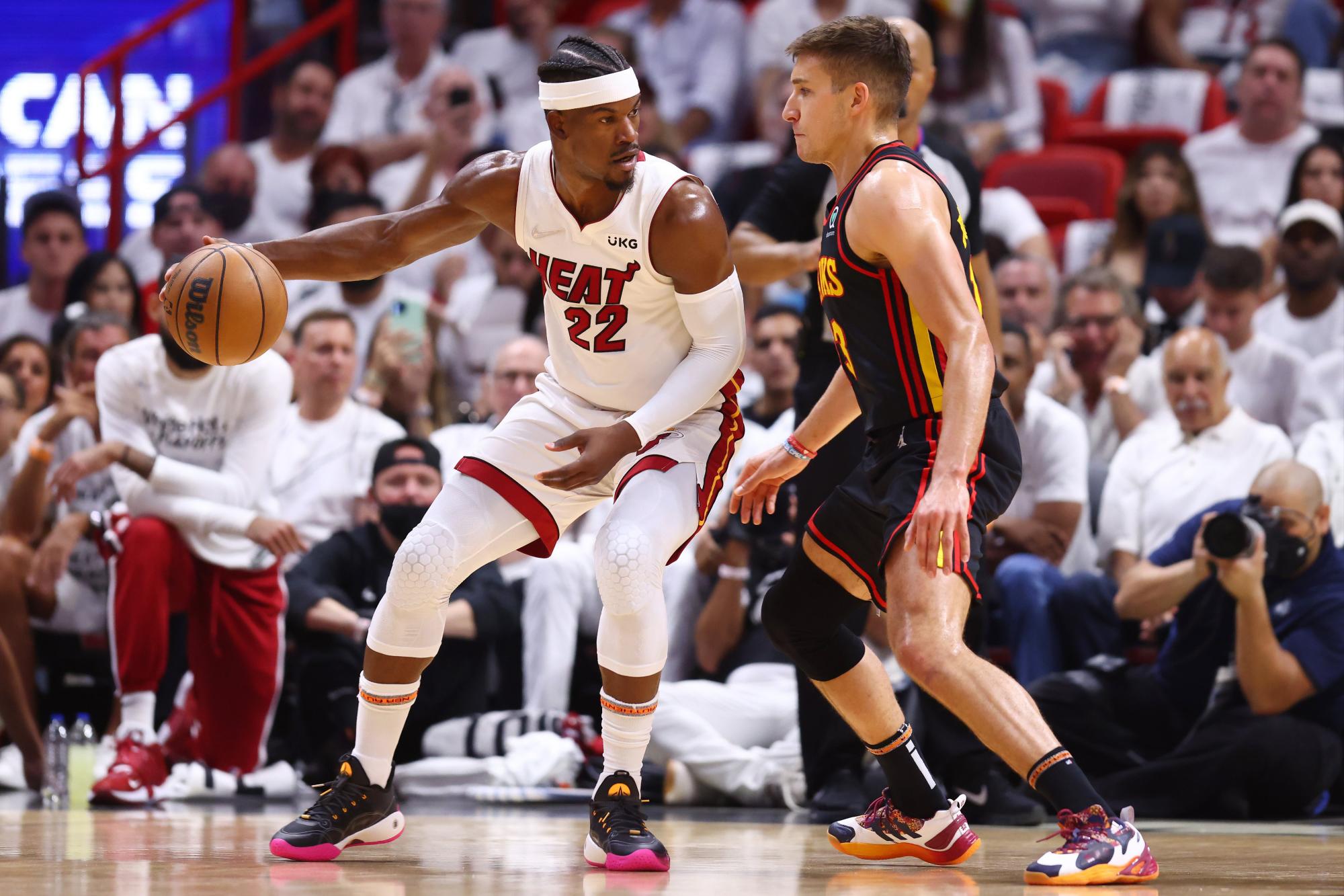 $!Miami Heat logra victoria contundente sobre Atlanta Hawks con un Duncan Robinson intratable