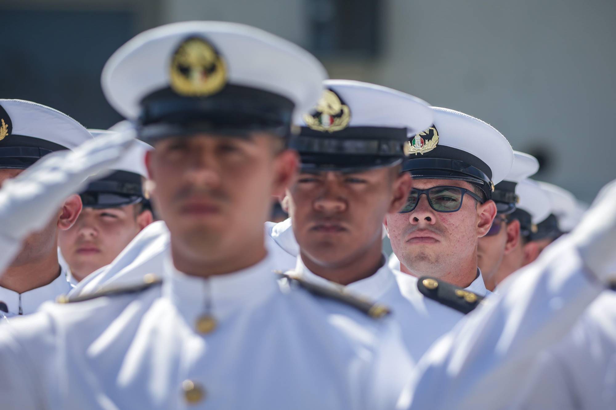 $!Egresan con honores 80 nuevos oficiales de la Escuela Náutica Mercante de Mazatlán