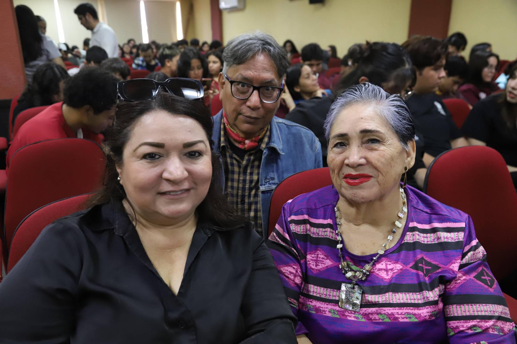 $!Karina Castillo, Manuel Rochín y María Guadalupe Rojas.