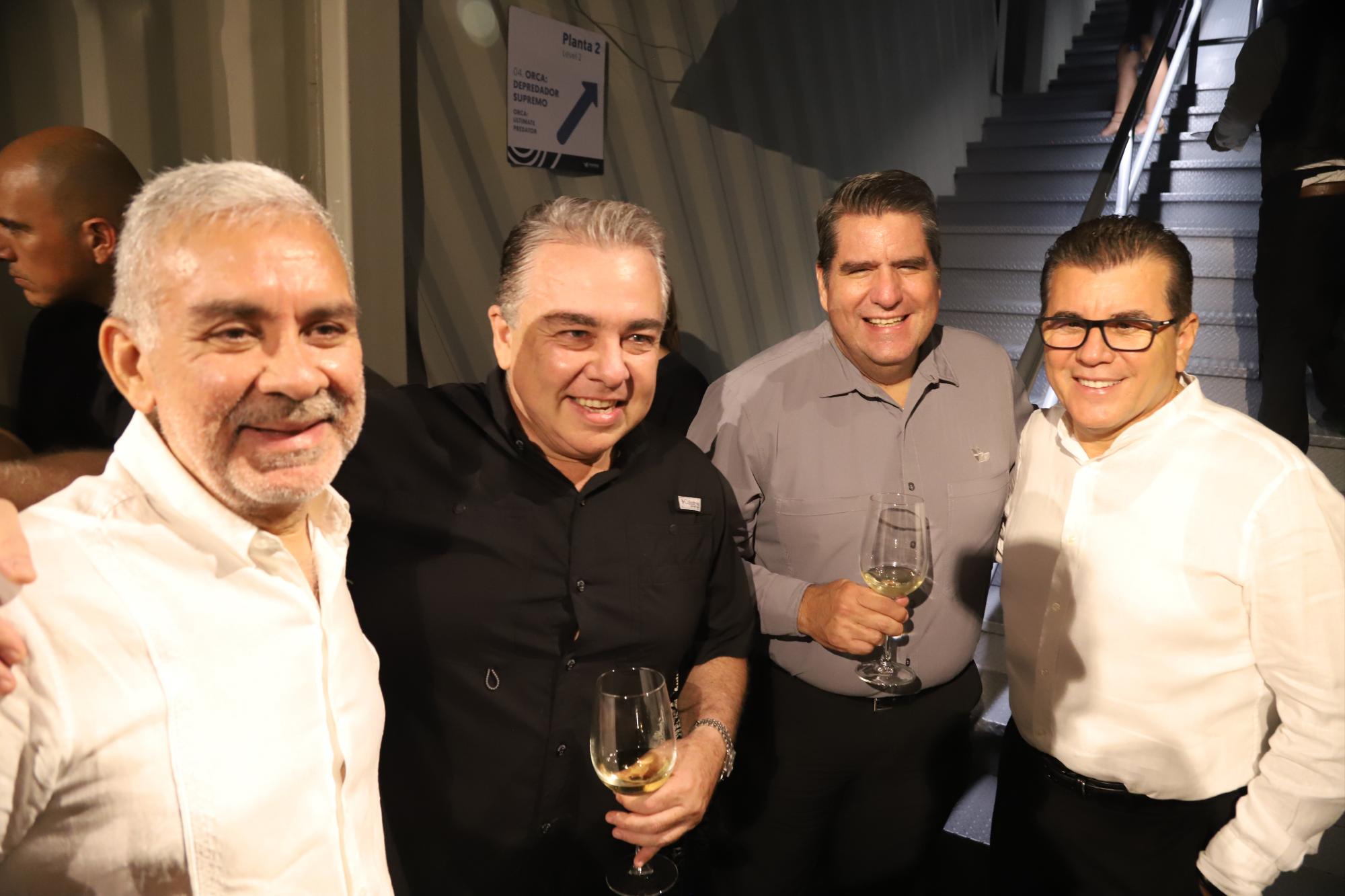 $!Fernando Valdez, Radamés Díaz, Juan Pablo Yamuni y el Alcalde Édgar González.