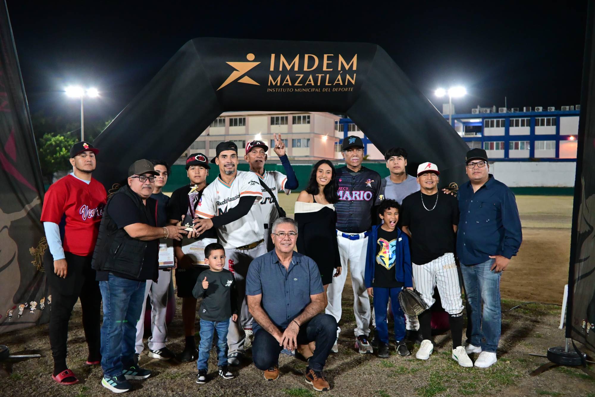 $!Emotivo homenaje y arranque de temporada en la Liga Sabatina de Beisbol Municipal