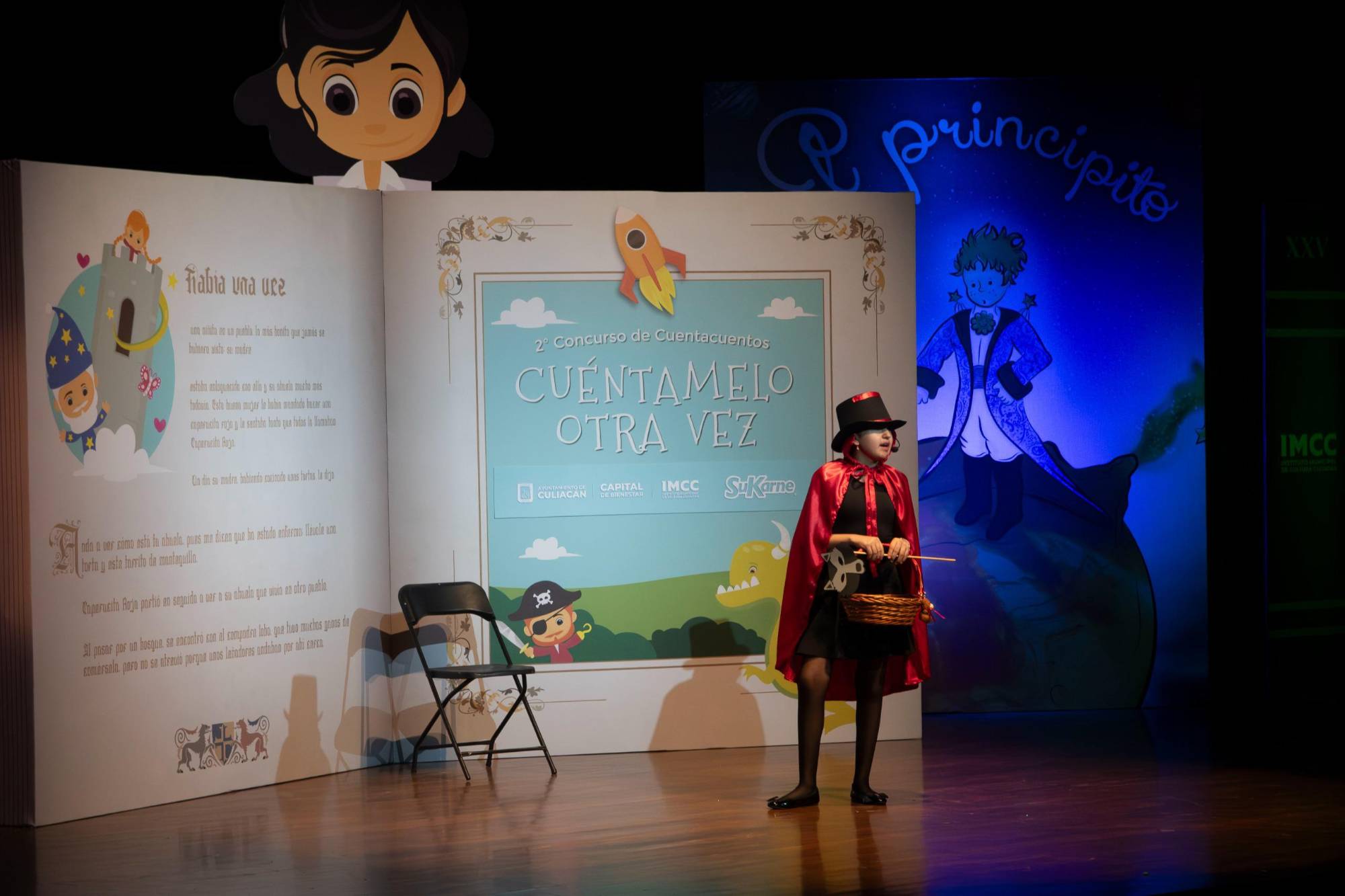 $!Las historias estuvieron caracterizadas con los personajes.