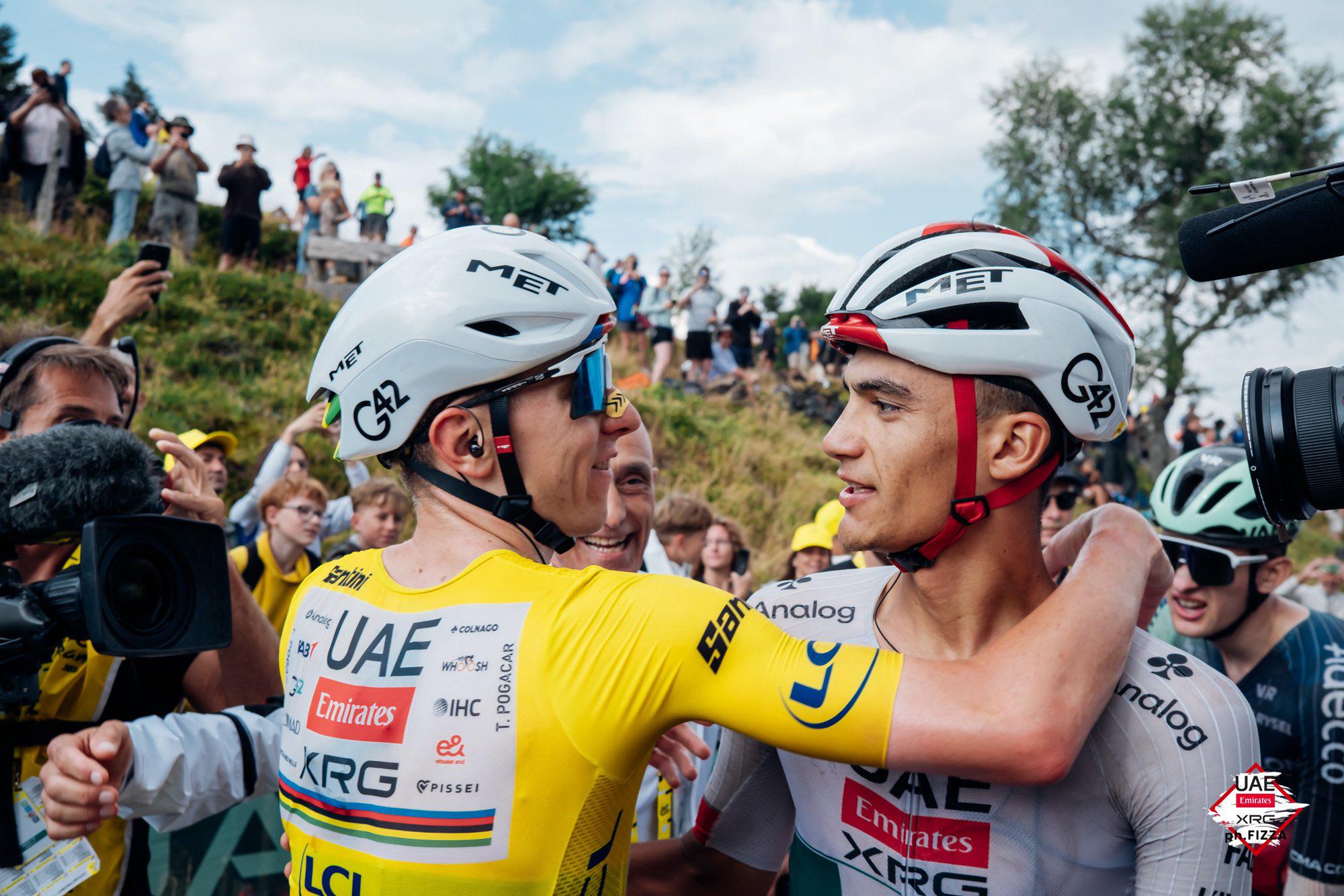 $!Pogacar respaldará a Isaac del Toro para asegurar el podio del Tour