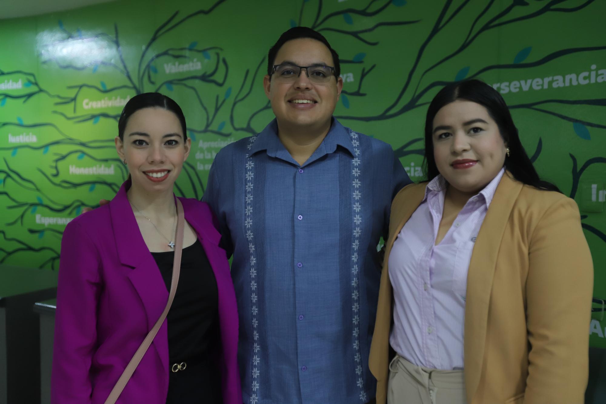 $!Marlene Morales, Jesús Camacho y Karla Enríquez.