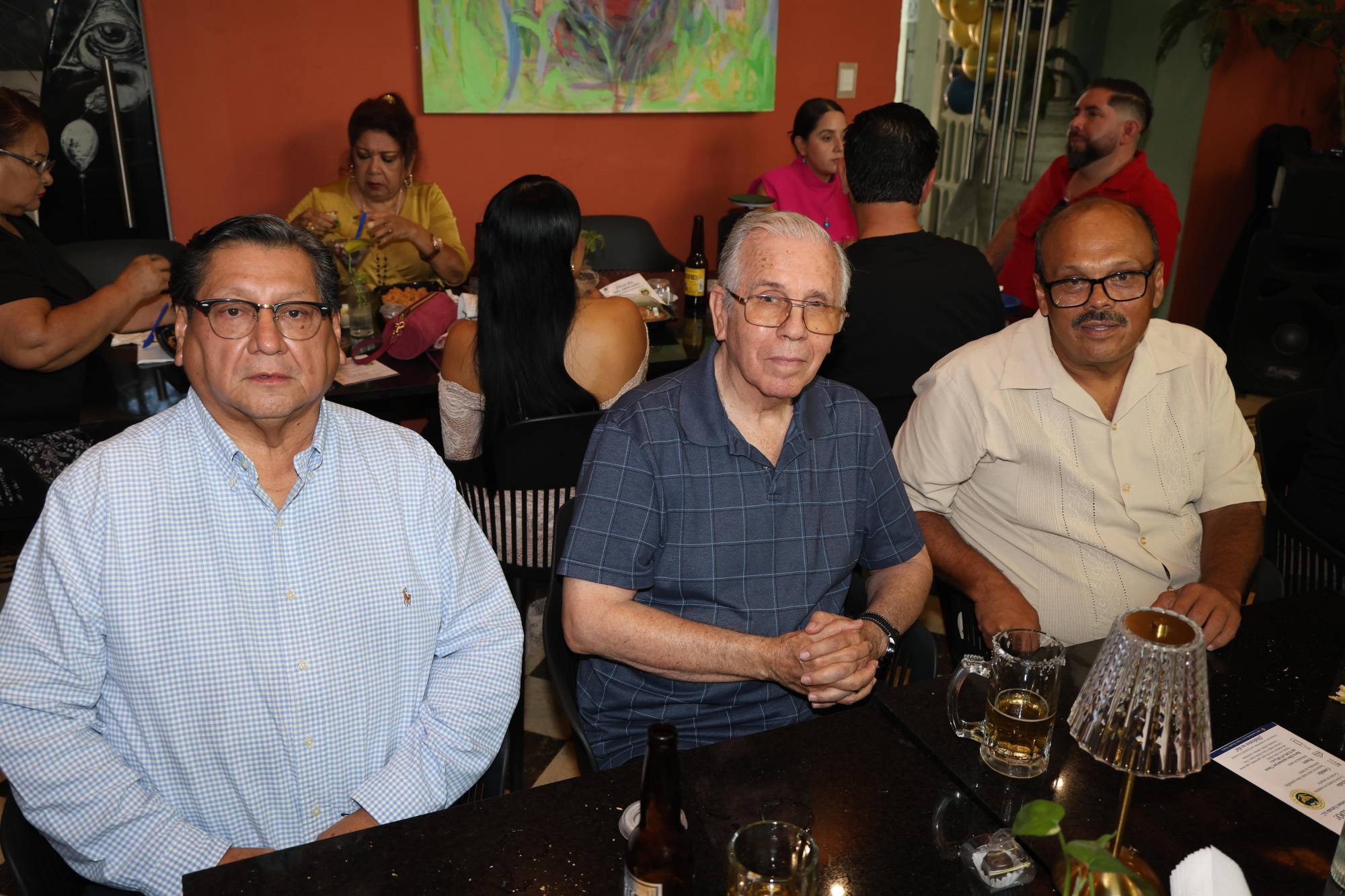 $!Pedro Galindo, Alfonso Schmid y Ariel Velarde.