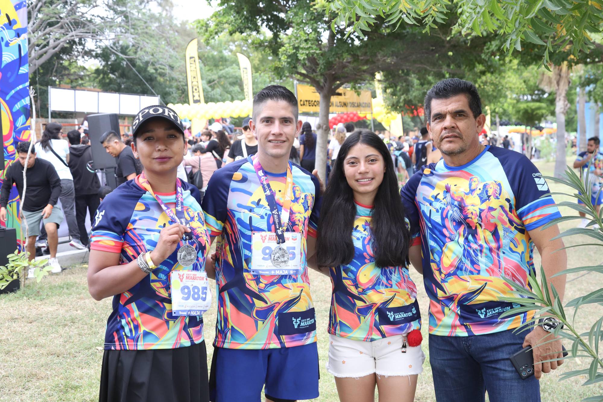 $!Elizabeth Rodríguez, Juan Arturo Rosales, Jimena Ortiz y José López.