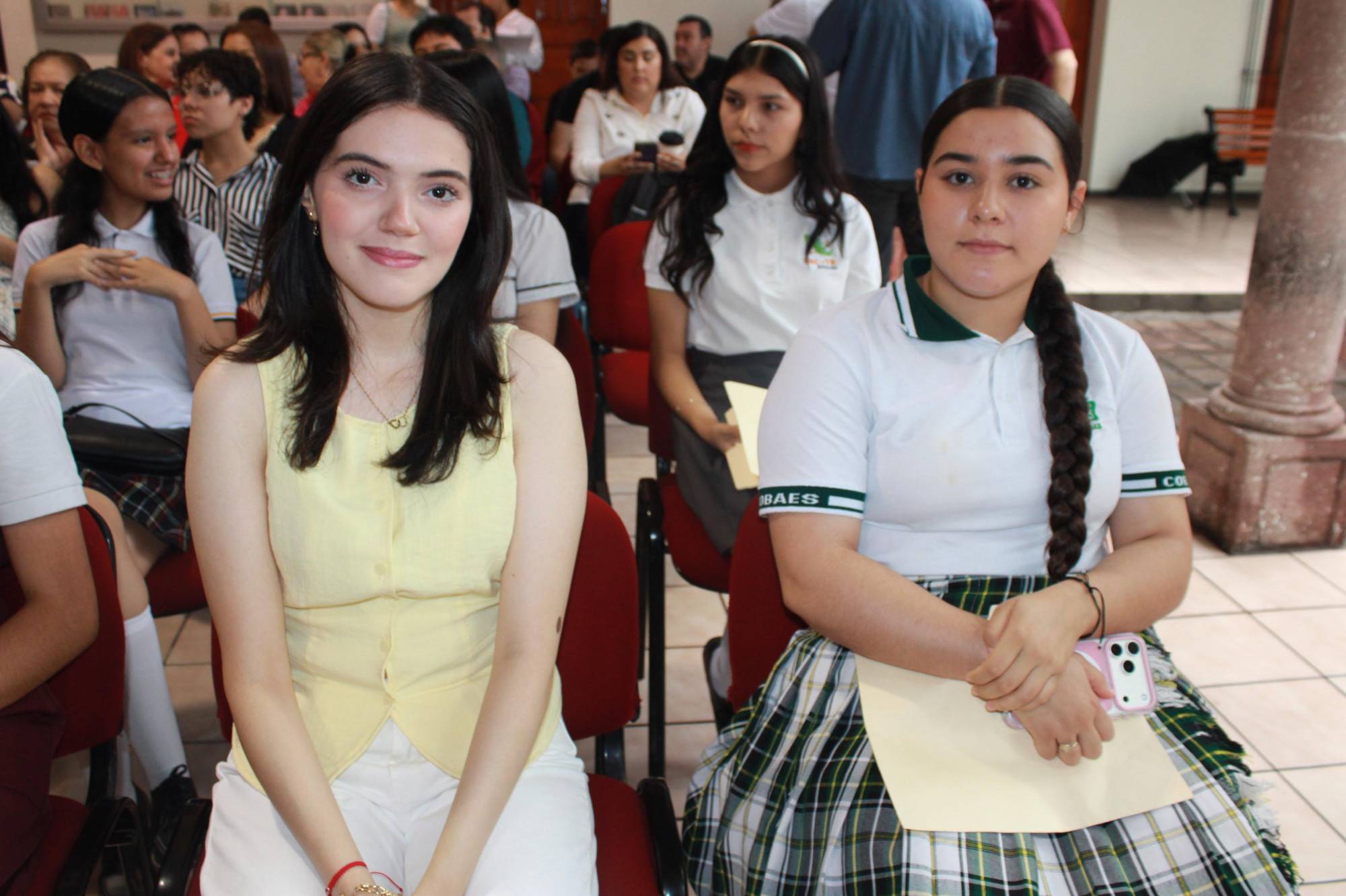 $!Melany Moreno y Joselín Lazerau Fierro.