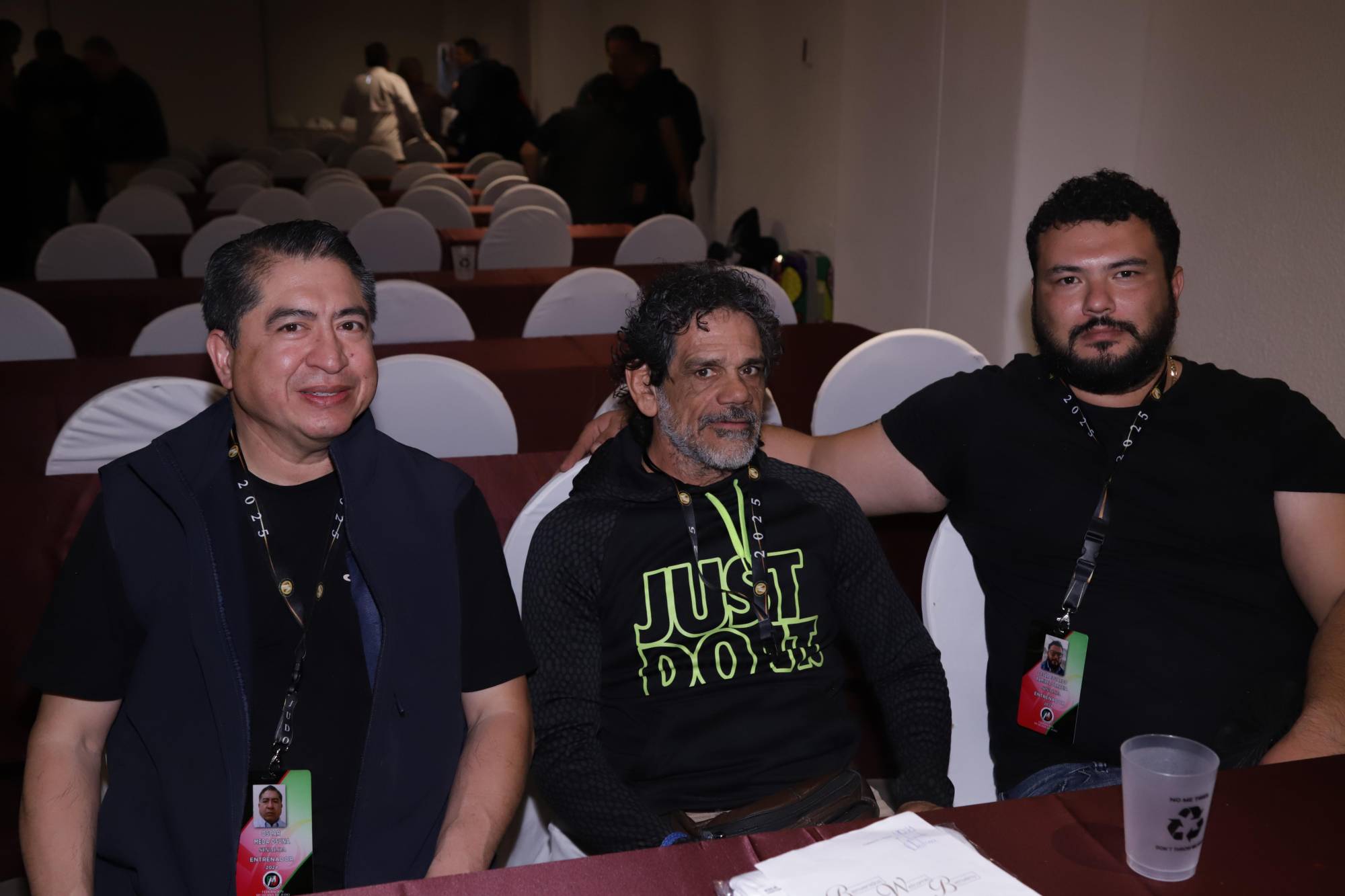$!Óscar Meda, Federico Torres y César Ramírez.