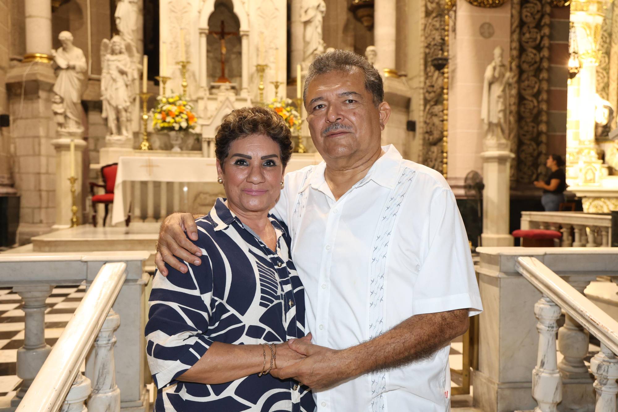 $!Leticia Morales y Luis David Pérez.