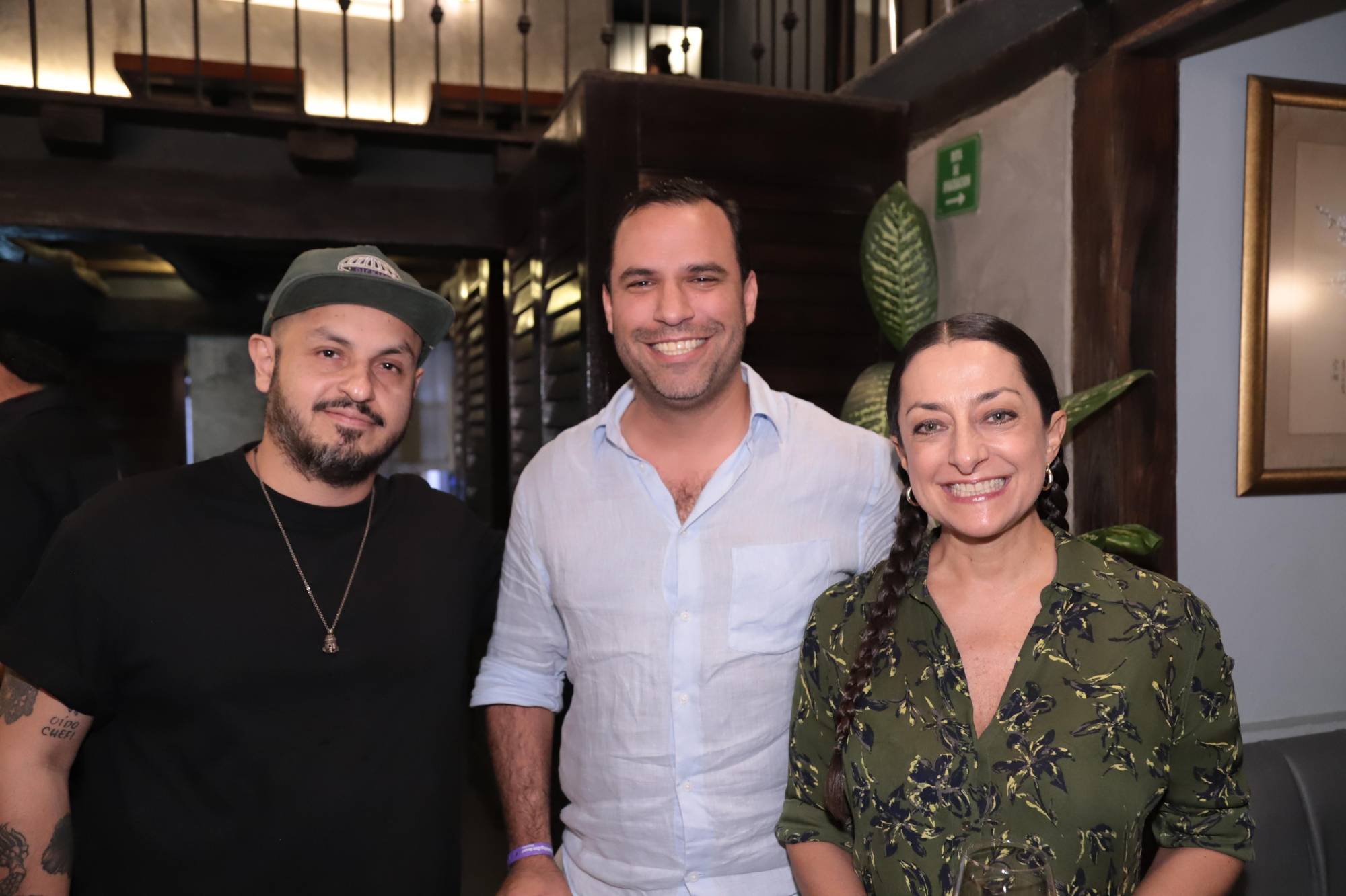 $!Irak Roaro, Mauricio Shulz y Lula Martín del Campo.