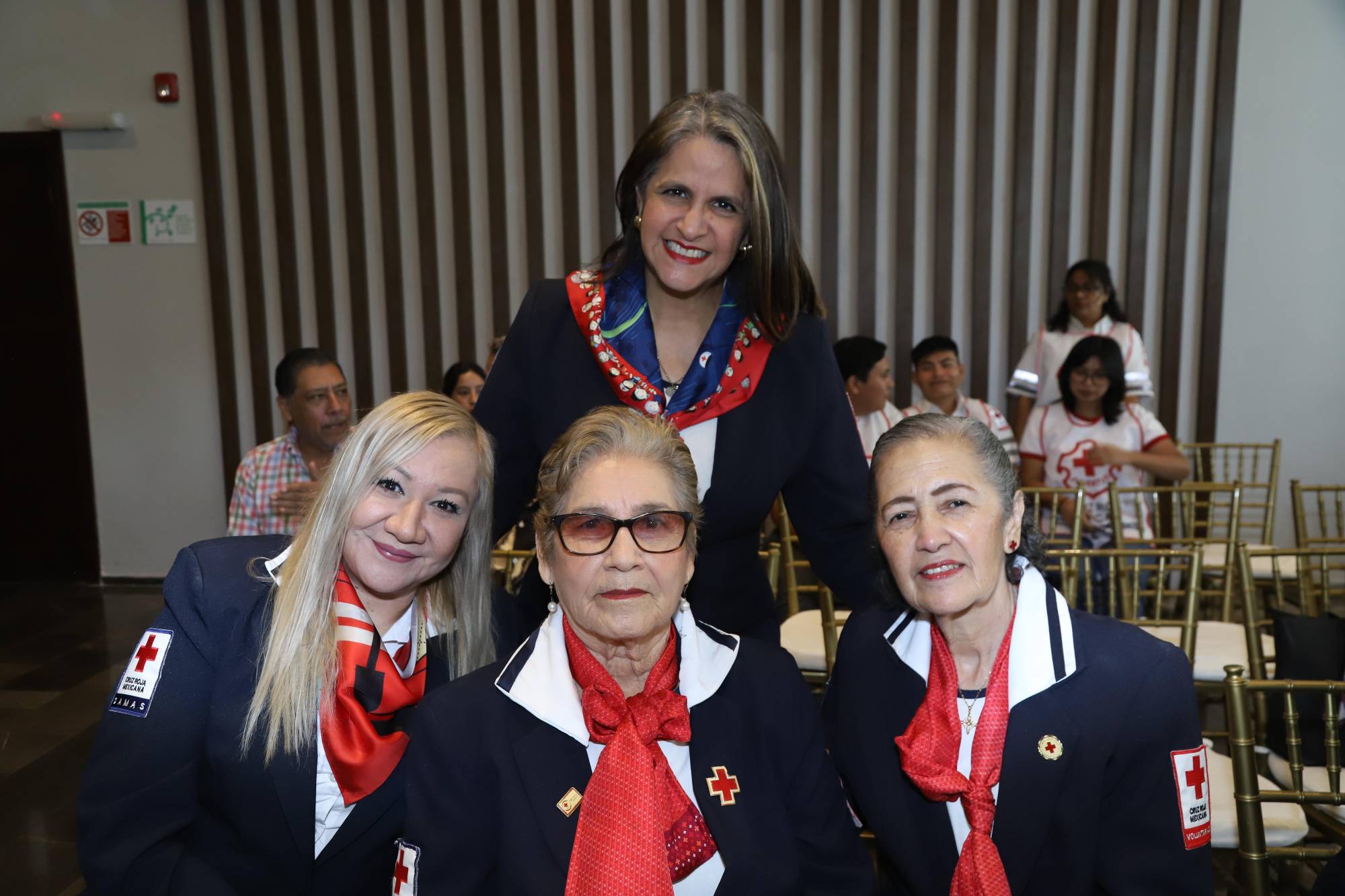 $!Diana Rice, Claudia Águila, María Félix y Martha Emma Gómez.
