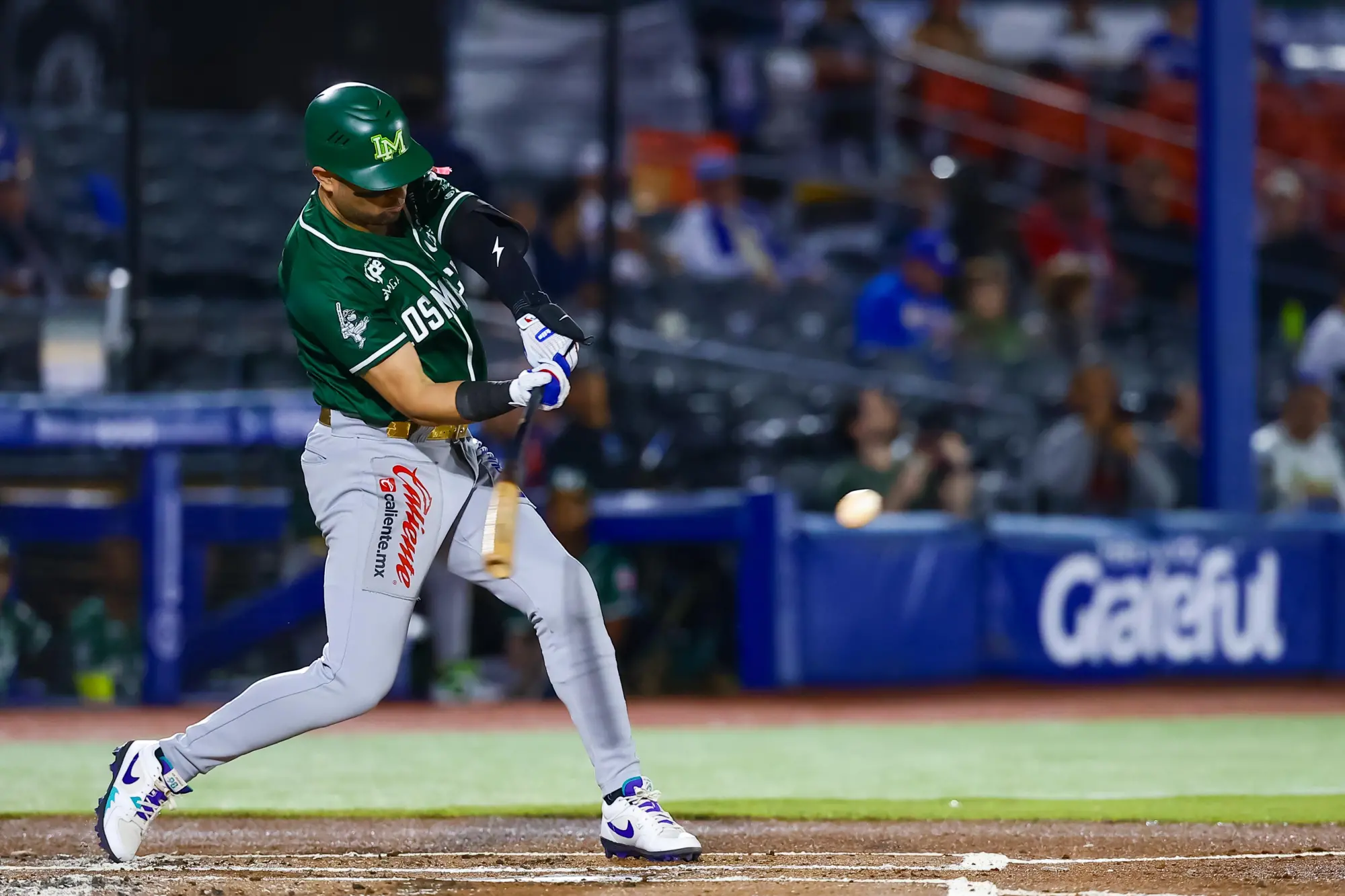 $!Cañeros de Los Mochis supera a Charros de Jalisco 12-6 e impone récord de dobles en la LMP