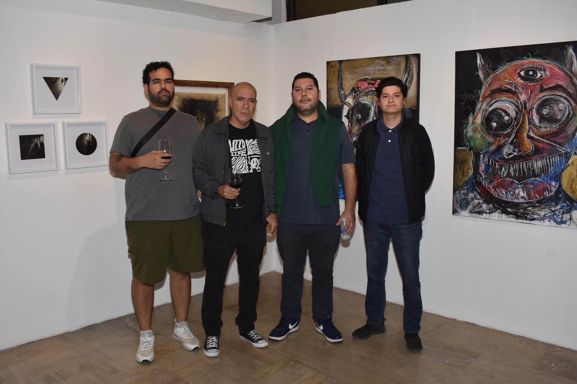 $!Juan de la Rocha, Lenin Márquez, Leonel Félix y Jan Osuna.