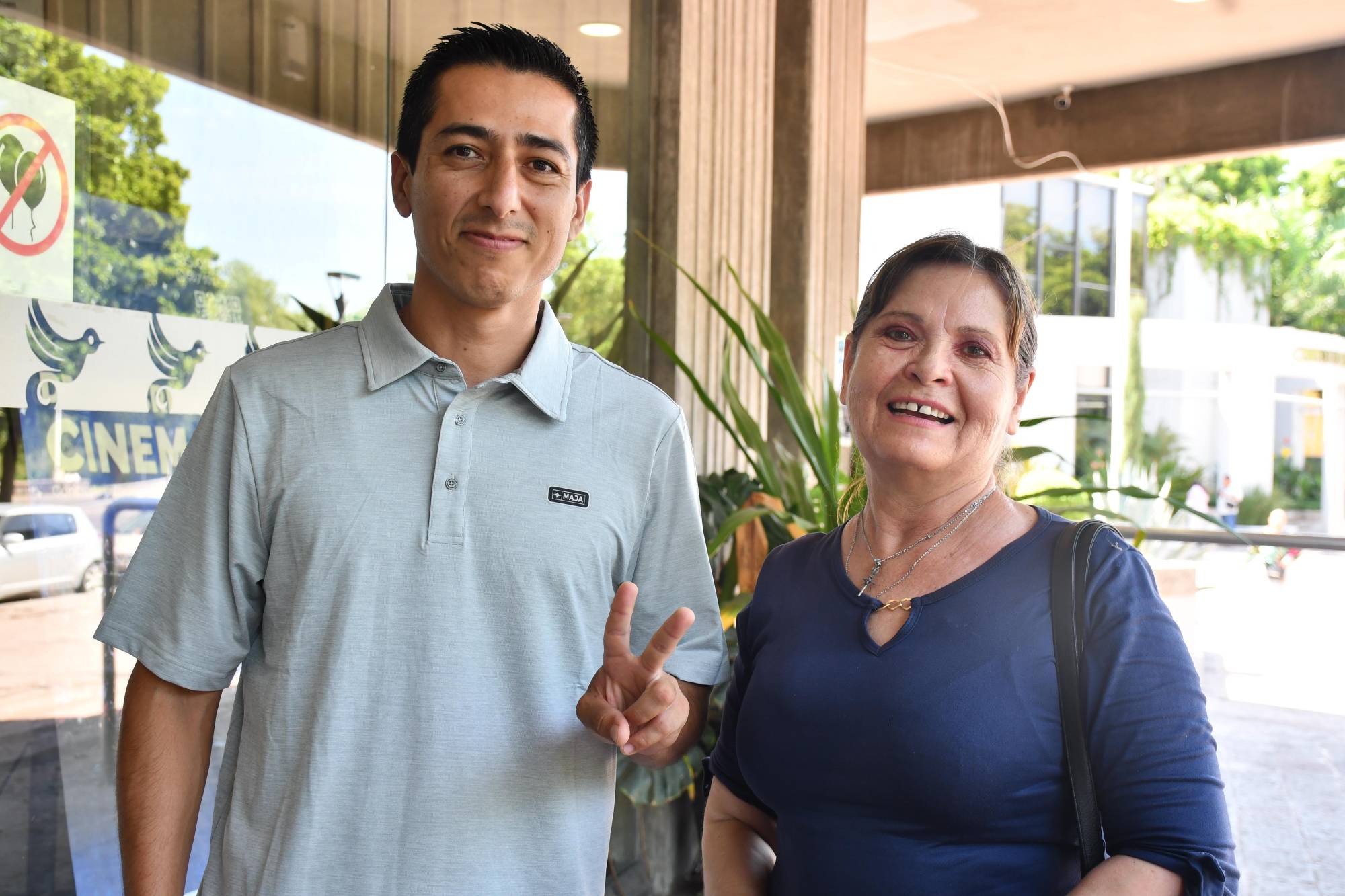 $!Ricardo Labrada y Laura Sáinz.