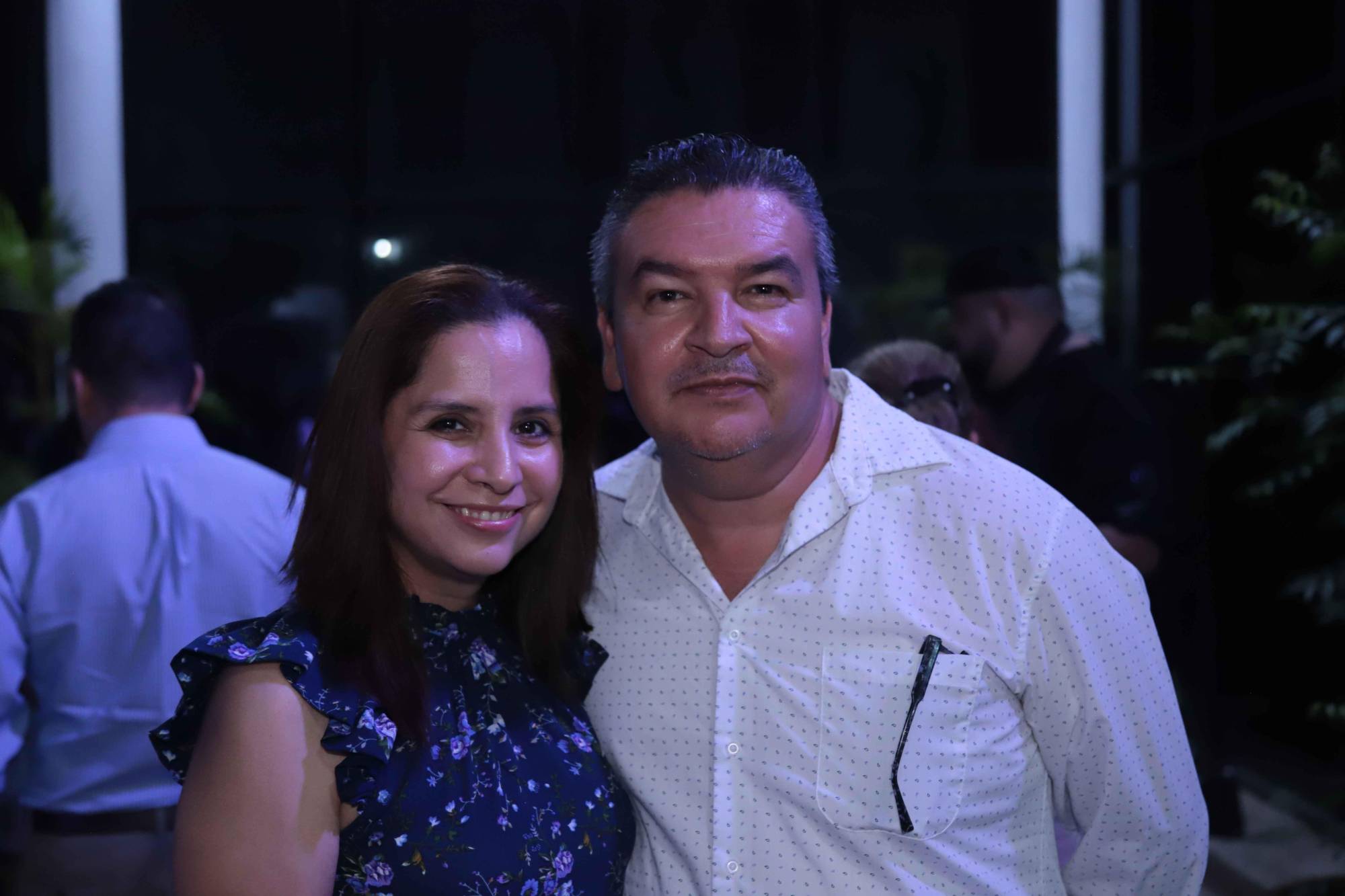 $!Lucy Saldaña y Junior Castañeda.