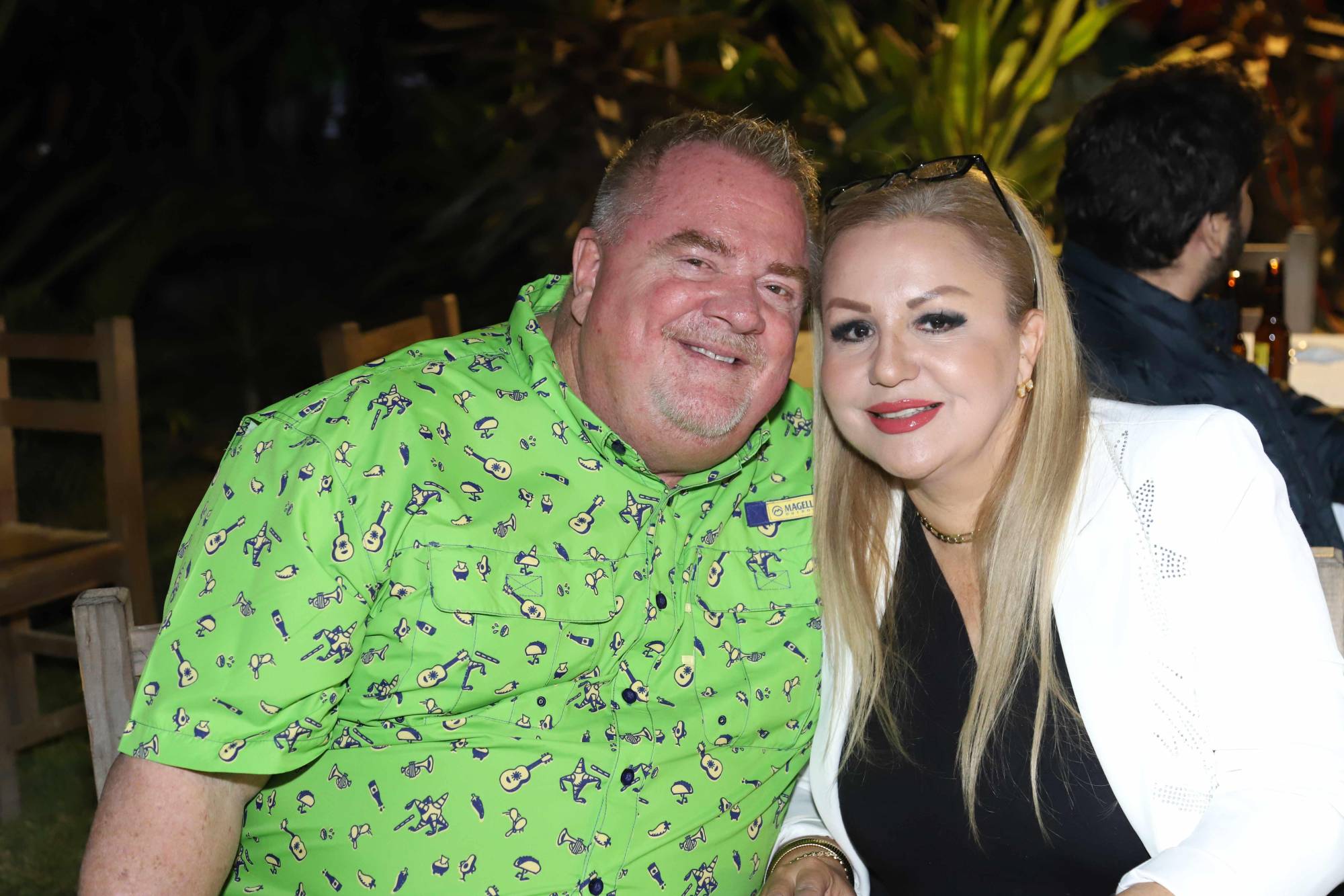 $!Kendal Willits y Aidé de la Puente.