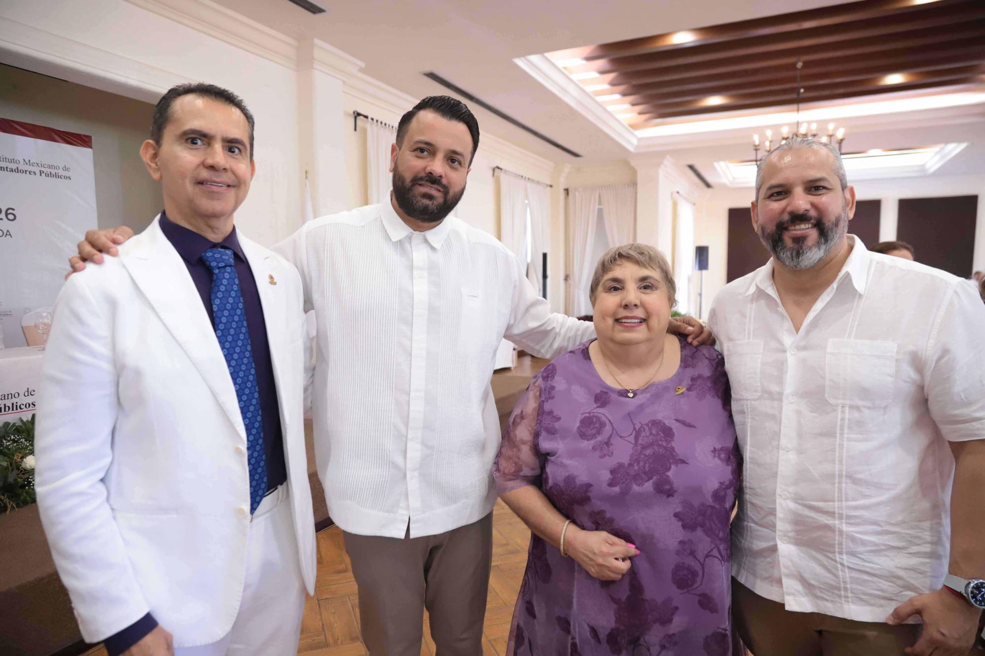 $!Miguel Ángel Álvarez, Abraham Valdez, Teresa Higuera y Héctor Benavides.