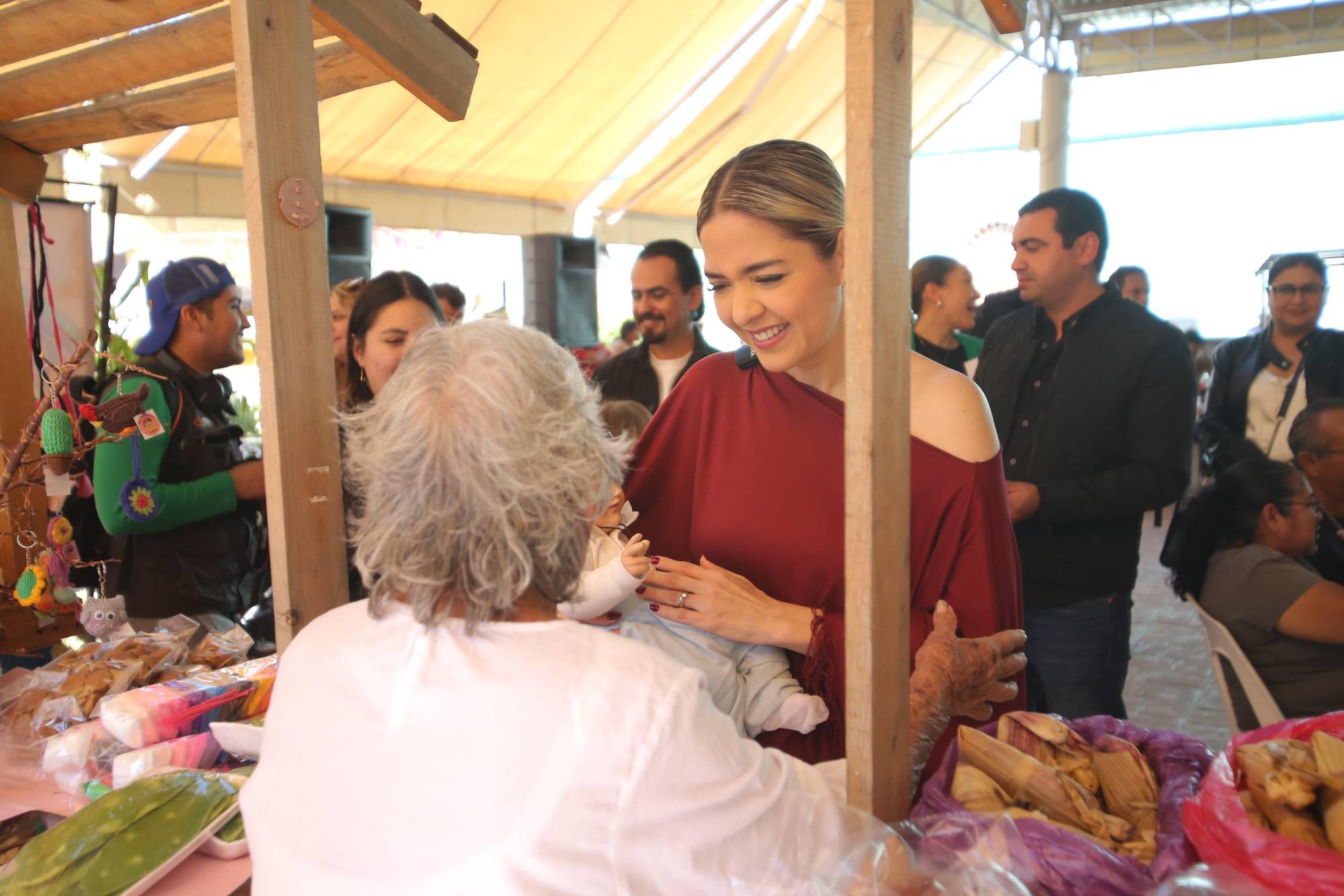 $!Con los sabores de La Noria, Estrella Palacios inaugura la edición 6 de la Feria del Tamal