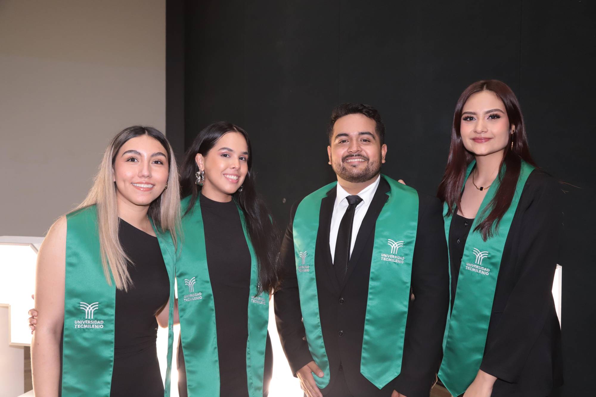 $!Fernanda Rodríguez, Estrella Pérez, Rodrigo Vélazquez y Daniela Tirado.