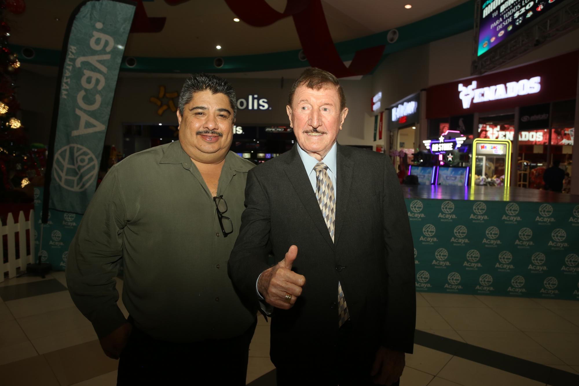 $!José Quiroz y Germán Lizárraga.