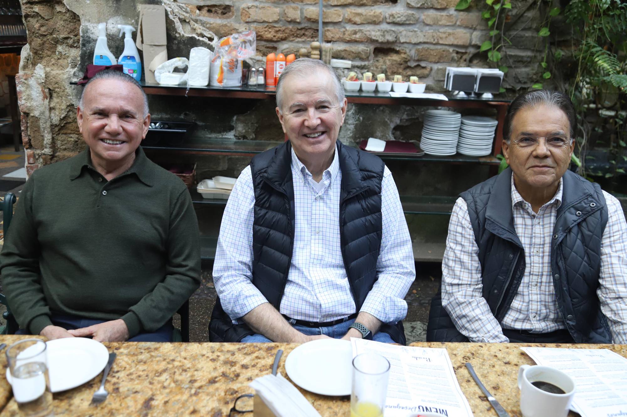 $!Adrián Bastidas, Rodolfo Madero y Cuauhtémoc Arámburo.