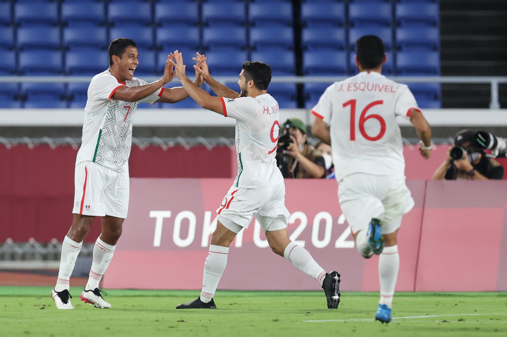 $!México golea 6-3 a Corea y se medirá a Brasil en semifinales del futbol en Tokio 2020
