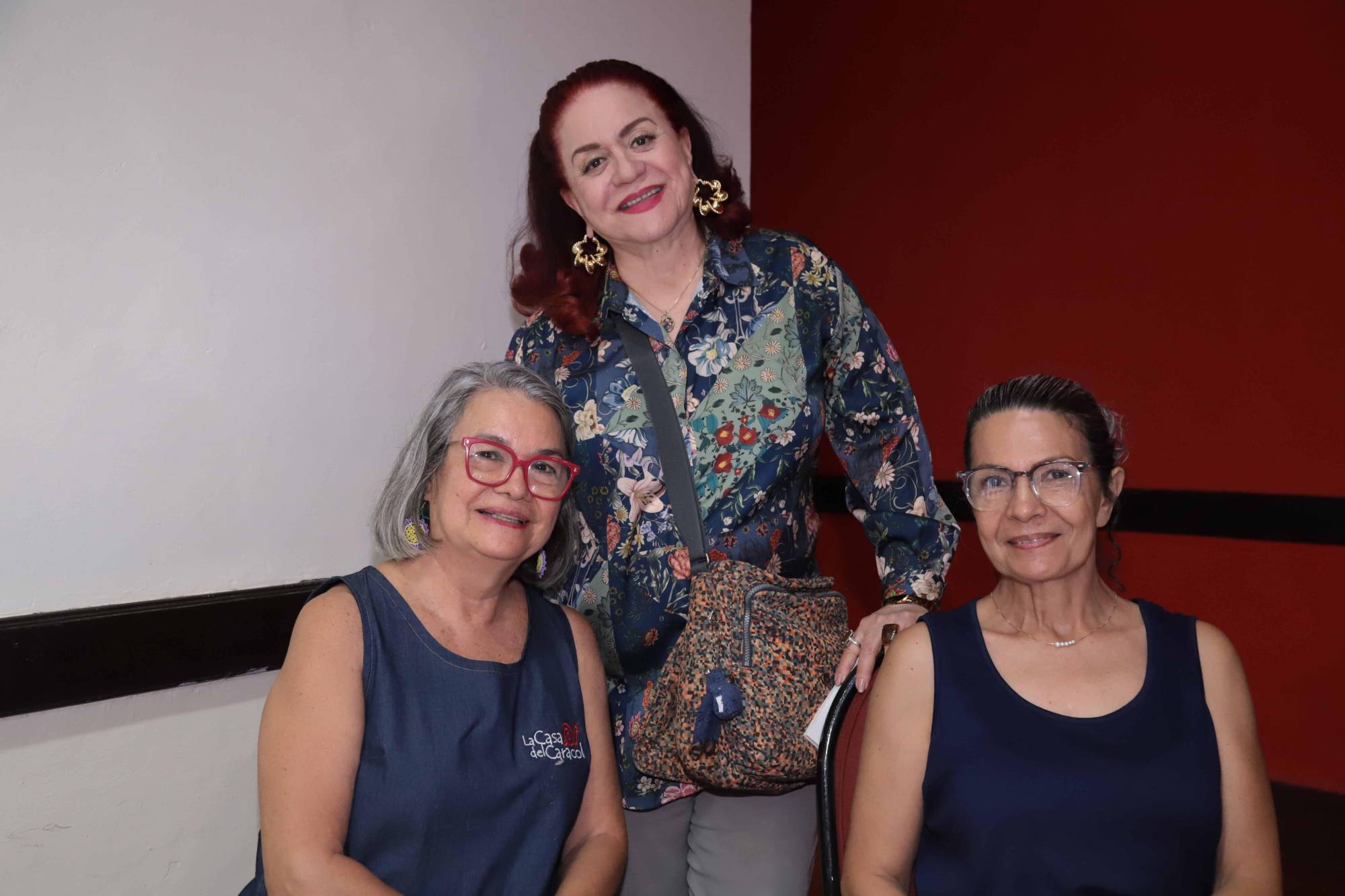 $!Laura Medina, María Eugenia Hernández y Leticia Zapien.