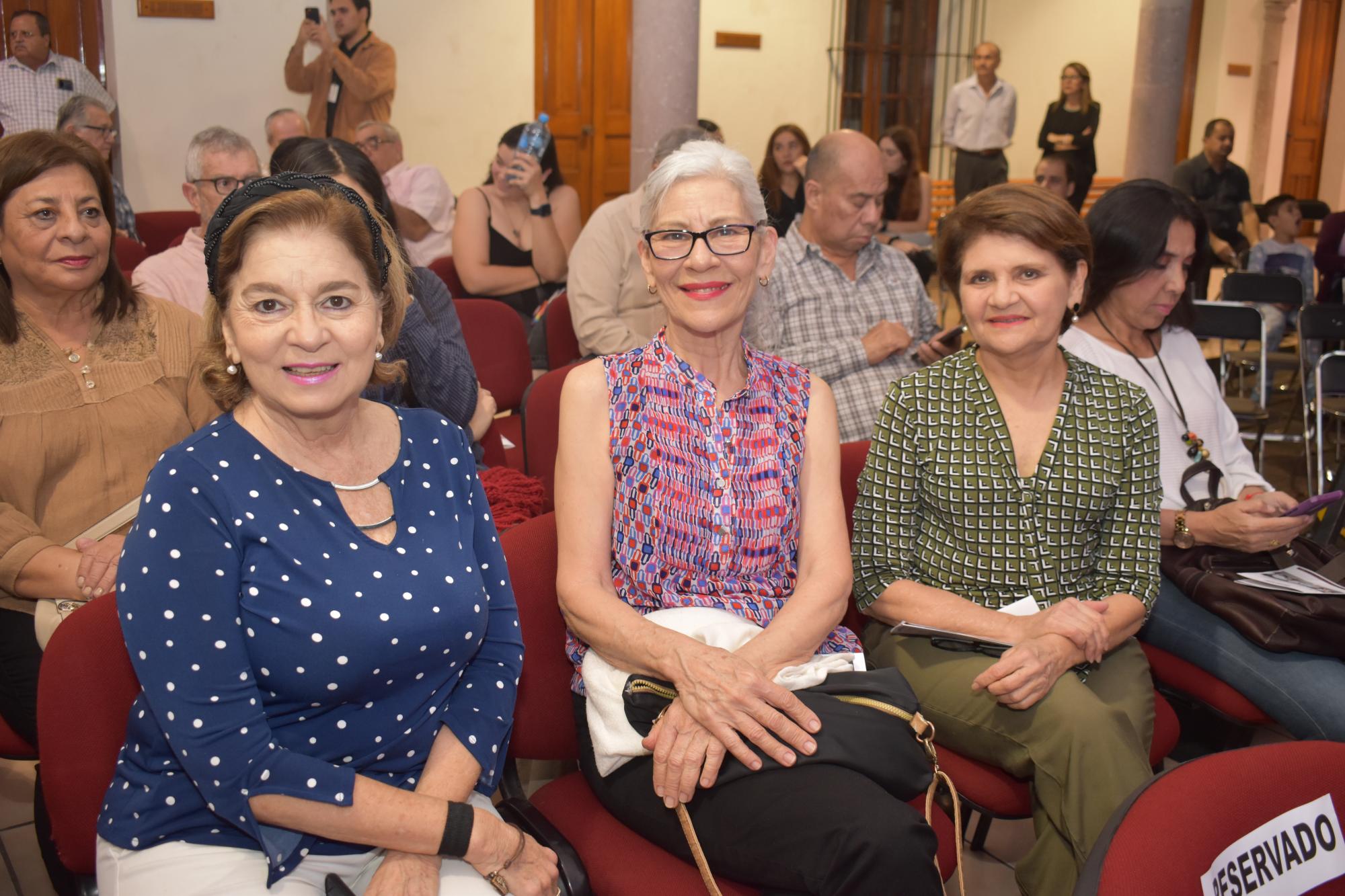 $!Rosa María Montaño, Suny Castaño y Elvia Lugo Gaxiola.