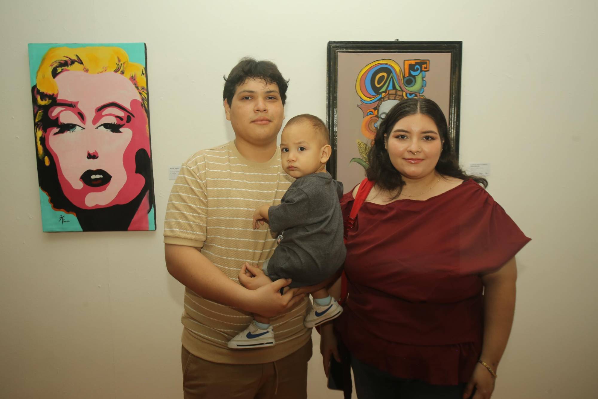 $!Luis Alberto Angulo Carrillo, Érick Damián Melgarejo y Paula Millán.