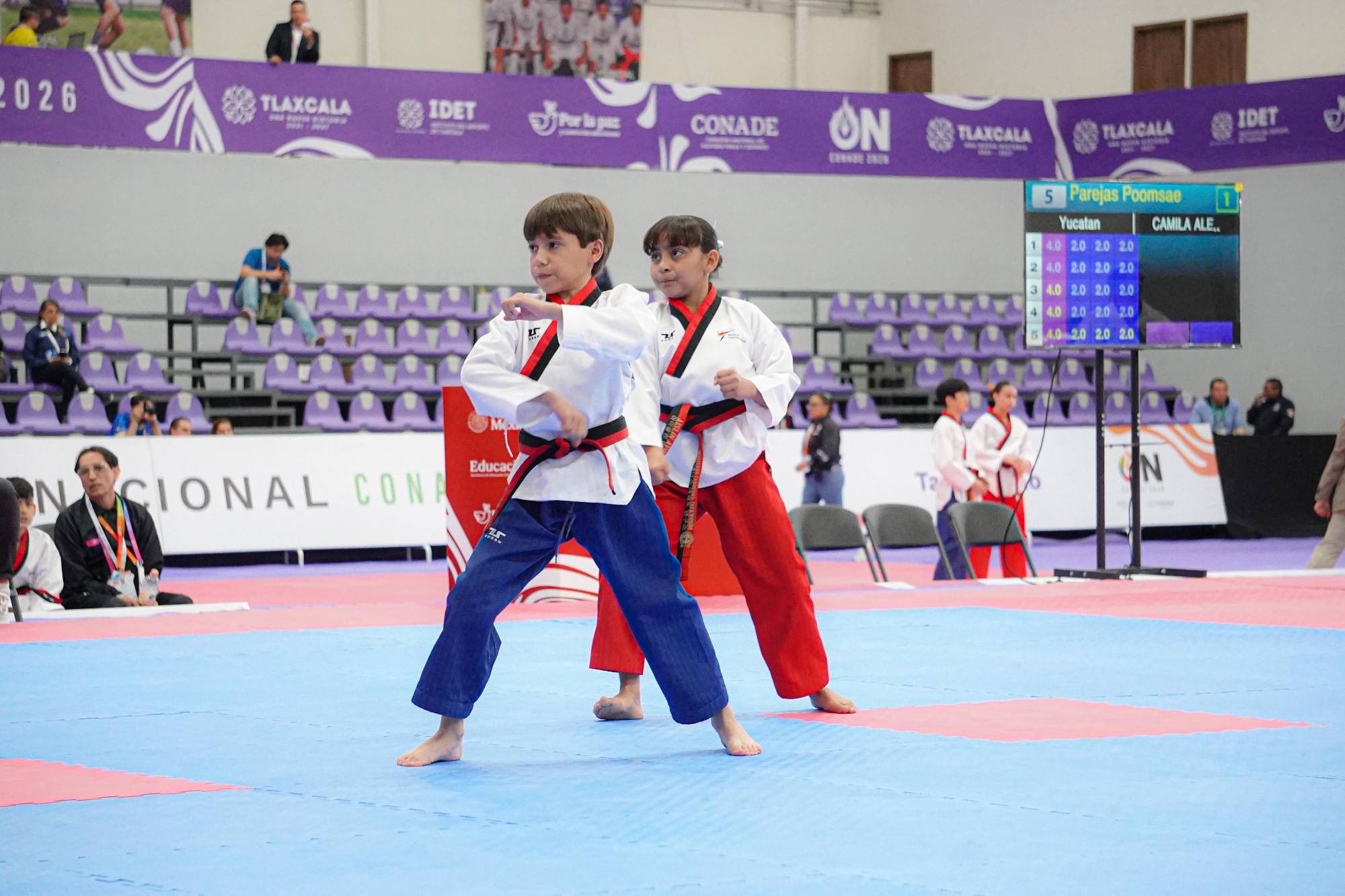 $!Sinaloa inicia con dos oros en taekwondo de Olimpiada Conade 2026