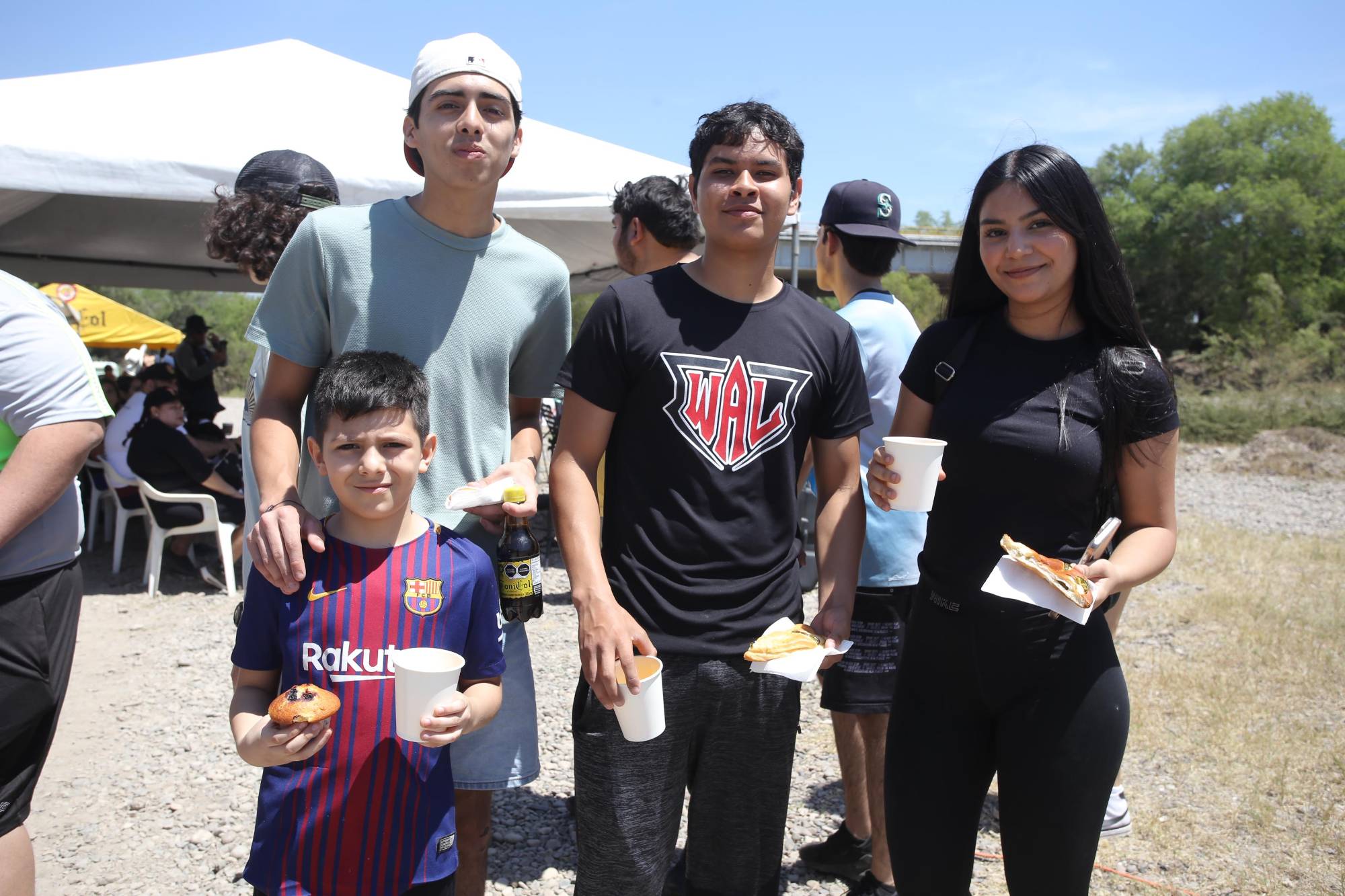 $!Gael Sánchez, Daniel Sánchez, Yani Lizárraga y Ashley Camacho.