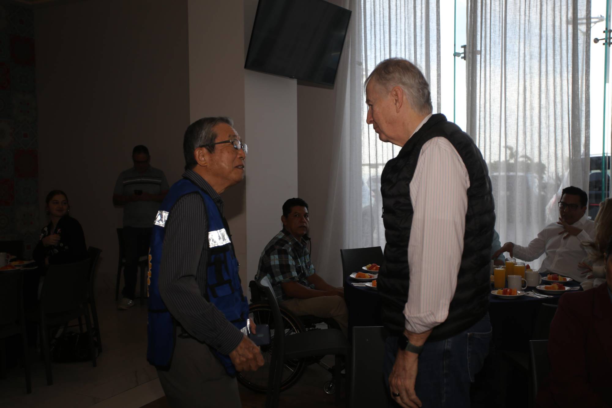 $!Tsutomu Yoshii y Rodolfo Madero.