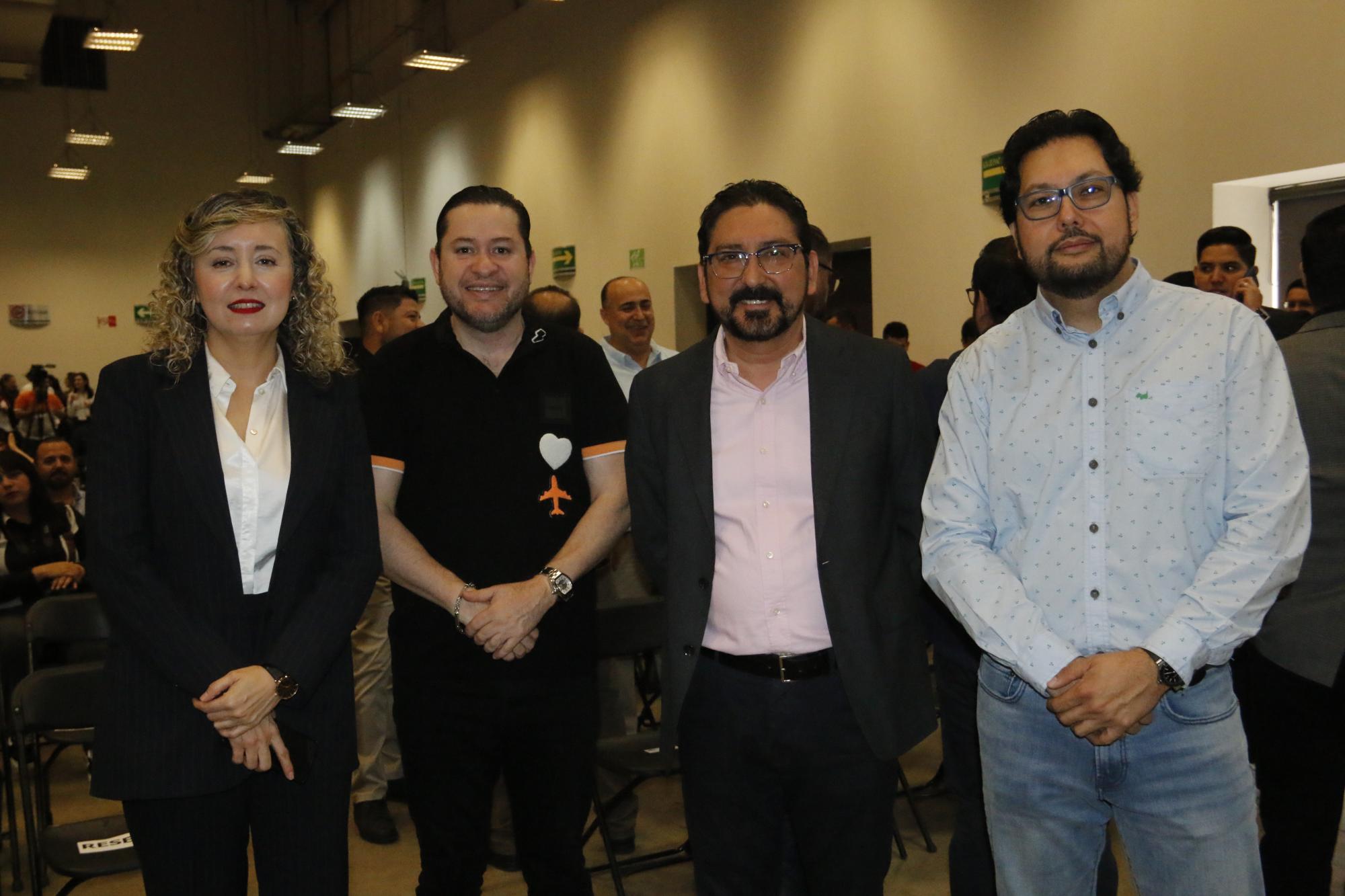 $!Janet Tostado, Juan Pablo Pablos, Ahuizotl López y Héctor Ley.